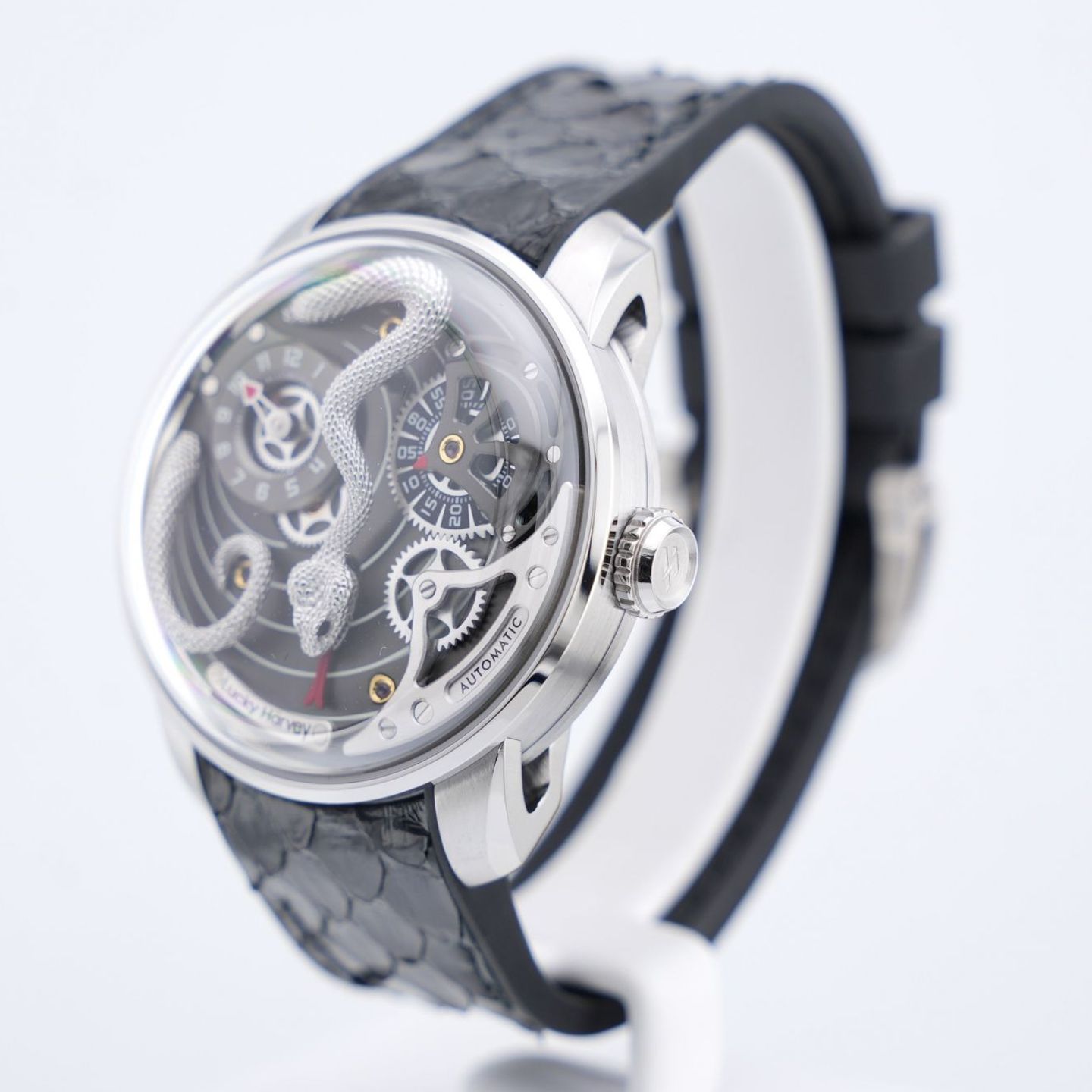Lucky harvey Unknown Silver Snake (2025) - Black dial 43 mm Steel case (2/8)