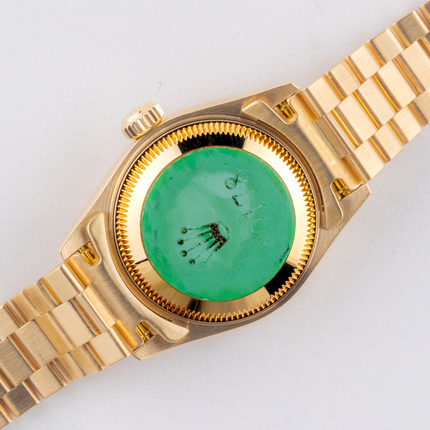 Rolex Lady-Datejust 79178 (1997) - Orange dial 26 mm Yellow Gold case (4/8)