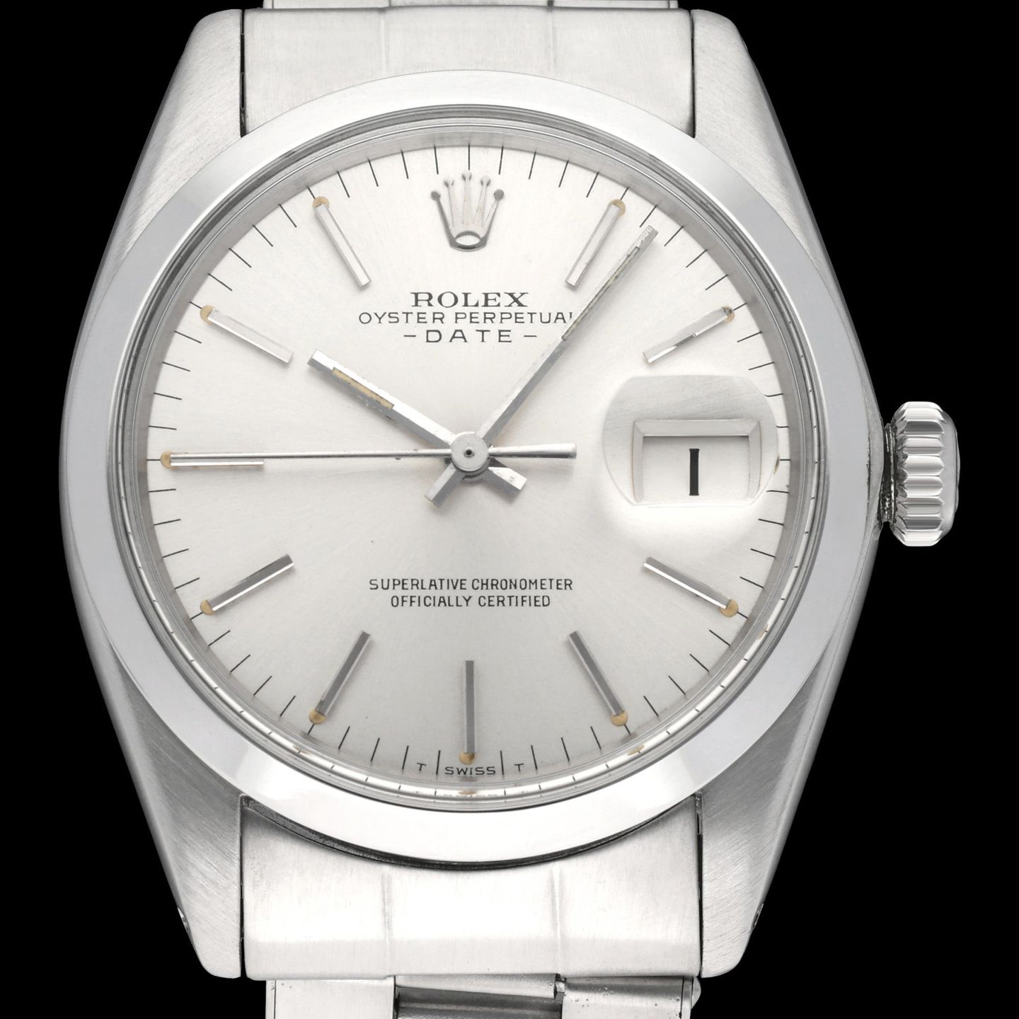 Rolex Oyster Perpetual Date 1500 (1964) - 34 mm Steel case (1/7)