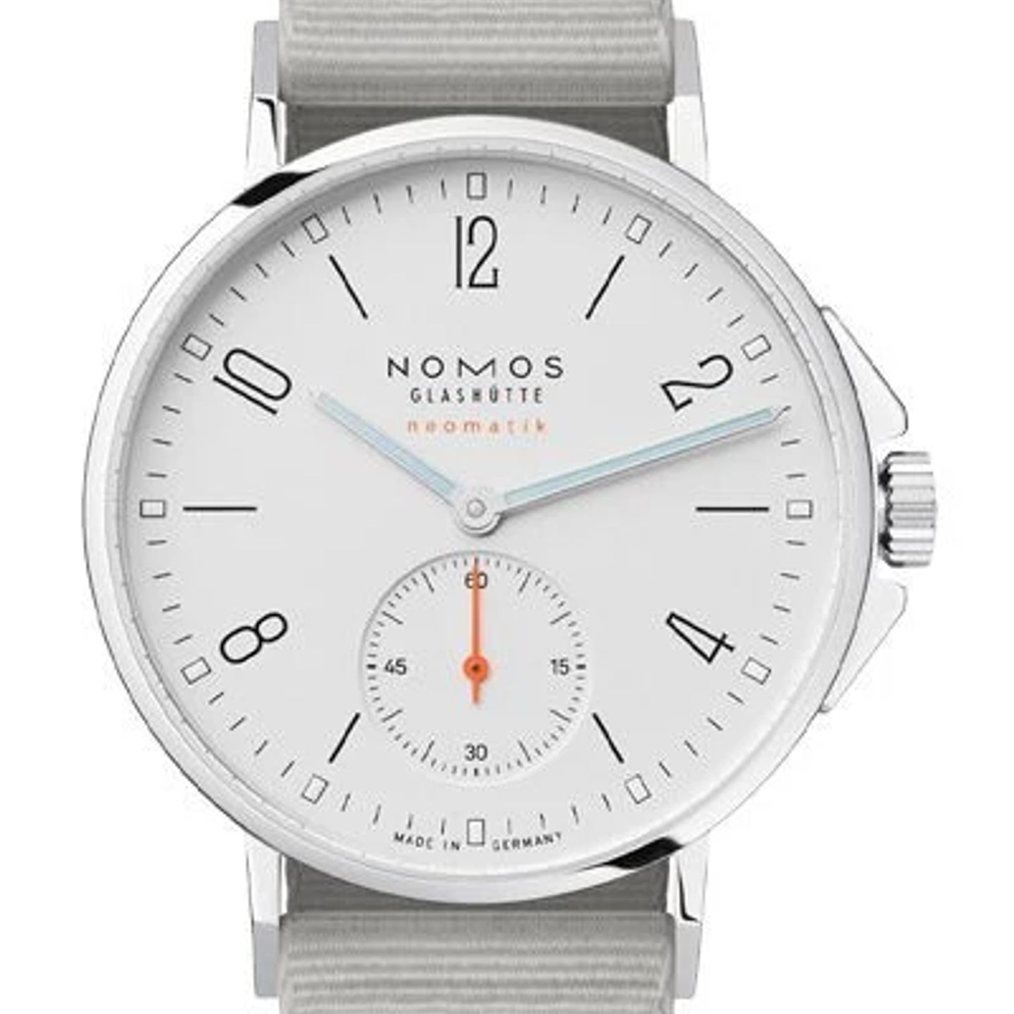 NOMOS Ahoi Neomatik 560 (2024) - Wit wijzerplaat 36mm Staal (2/2)