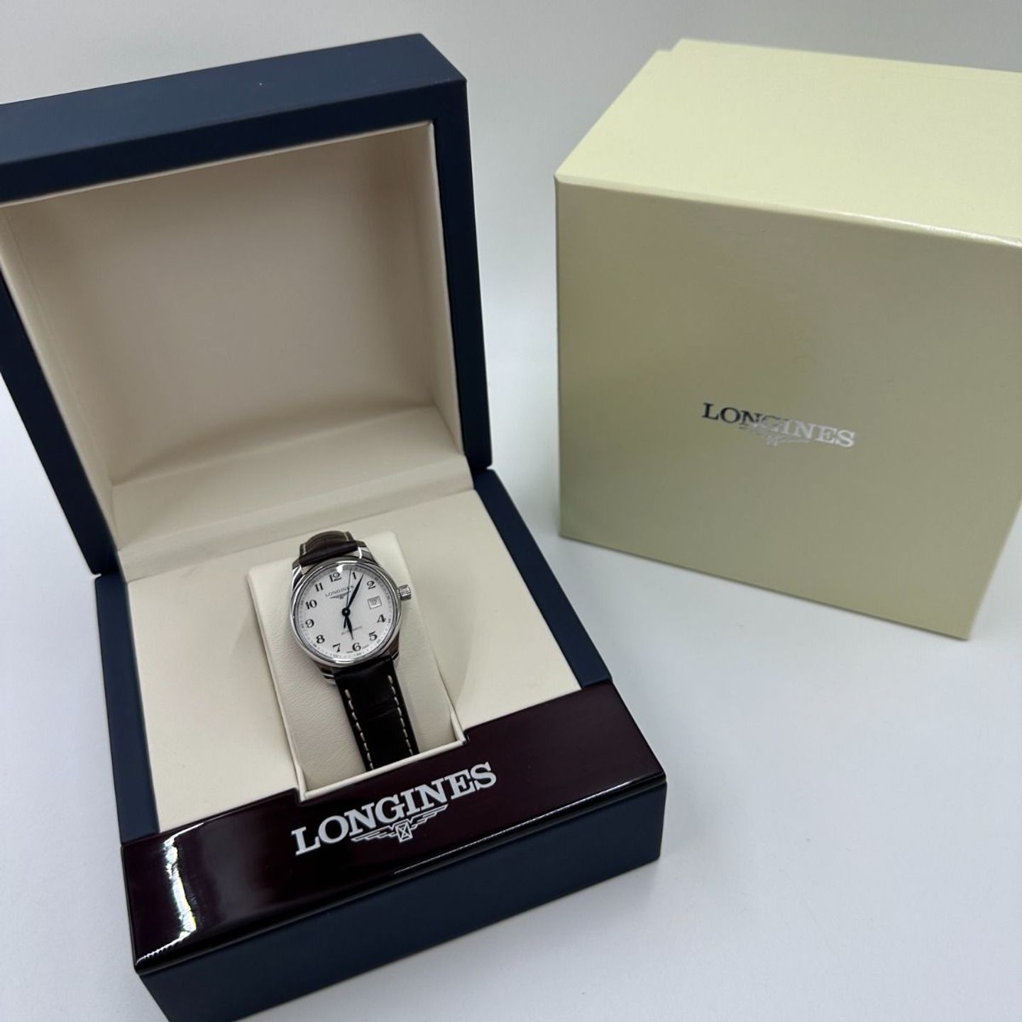 Longines Master Collection L2.257.4.78.3 (2024) - Zilver wijzerplaat 29mm Staal (3/8)