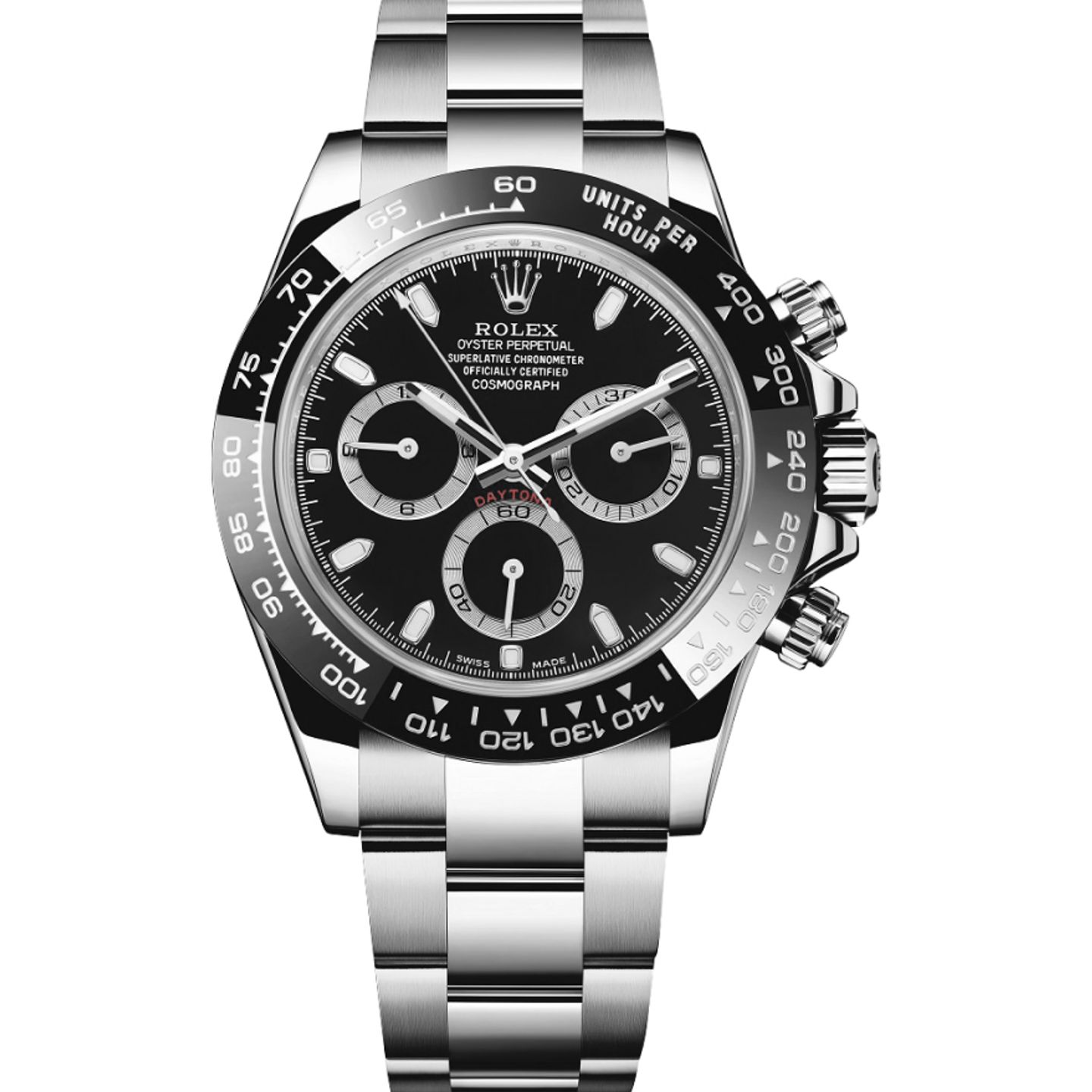 Rolex Daytona 116500LN (2022) - Zwart wijzerplaat 40mm Staal (1/8)