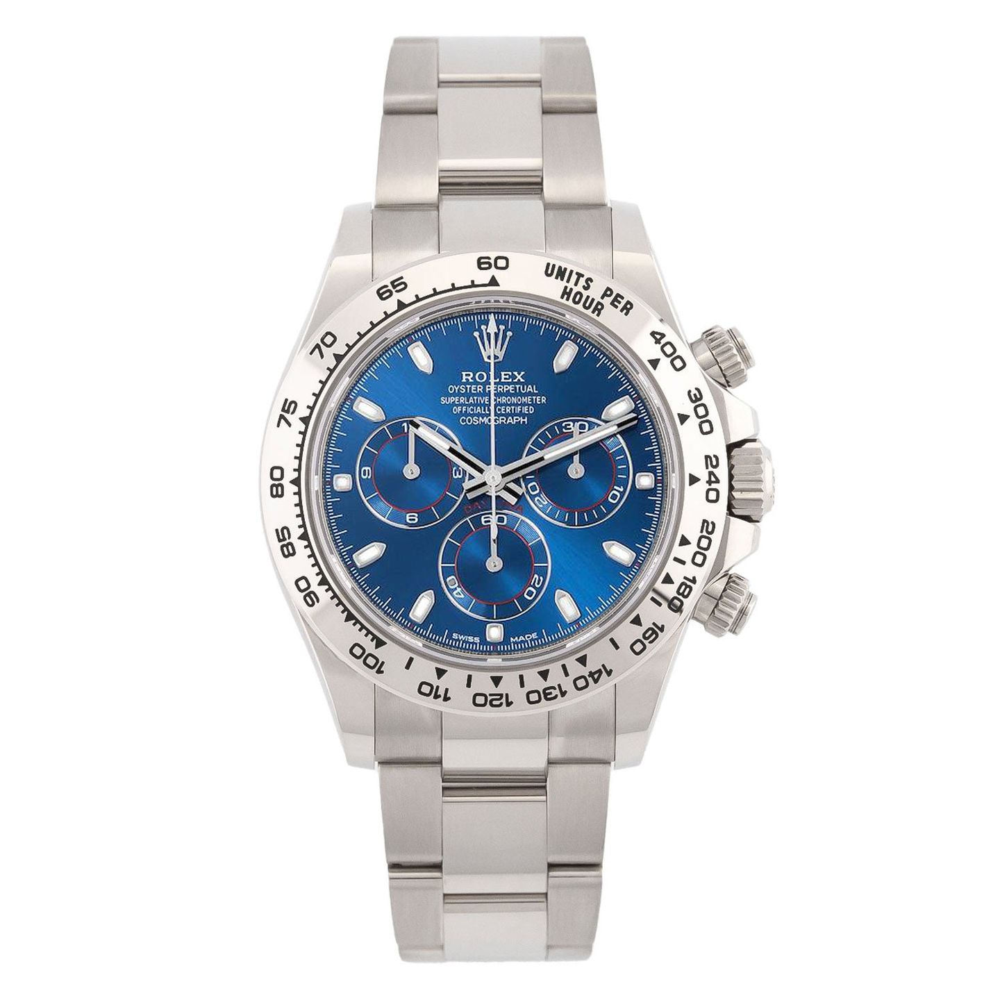 Rolex Daytona 116509 (2021) - Blue dial 40 mm White Gold case (1/7)