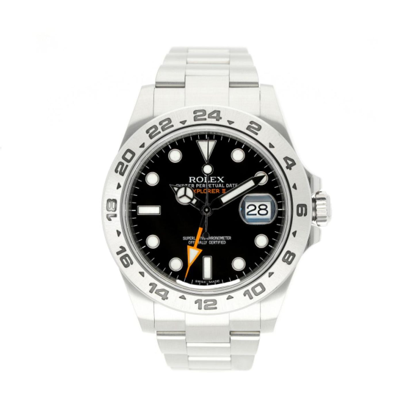 Rolex Explorer II 216570 (2014) - Black dial 42 mm Steel case (1/5)