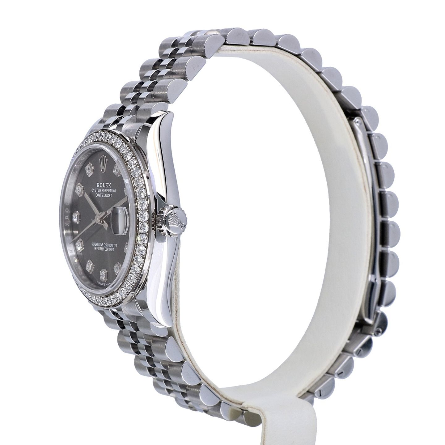 Rolex Datejust 31 278384RBR (2022) - Grey dial 31 mm Steel case (3/8)