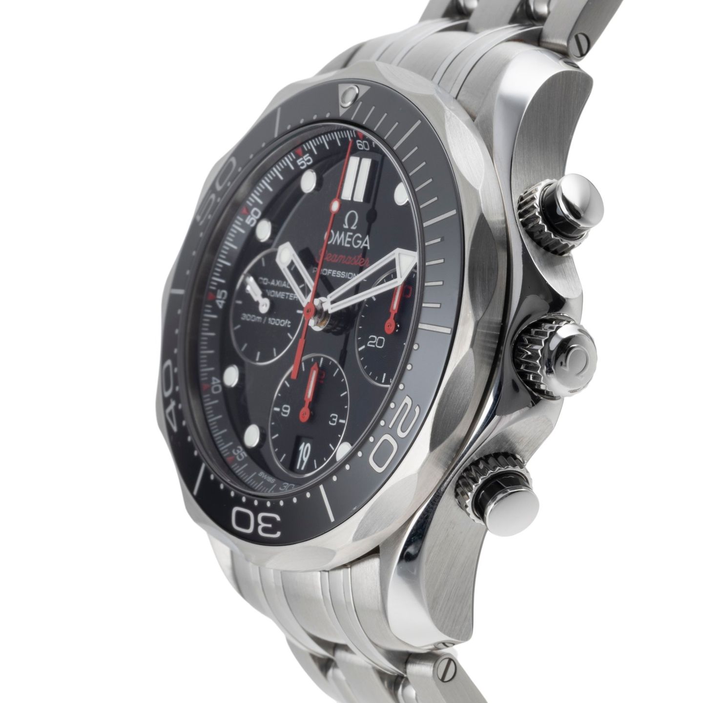 Omega Seamaster Diver 300 M 212.30.42.50.01.001 (Unknown (random serial)) - Black dial 42 mm Steel case (6/8)