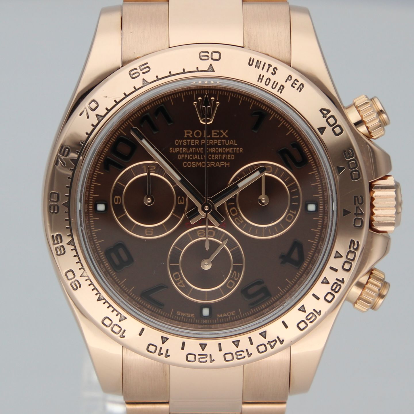 Rolex Daytona 116505 (2014) - Brons wijzerplaat 40mm Roségoud (1/8)