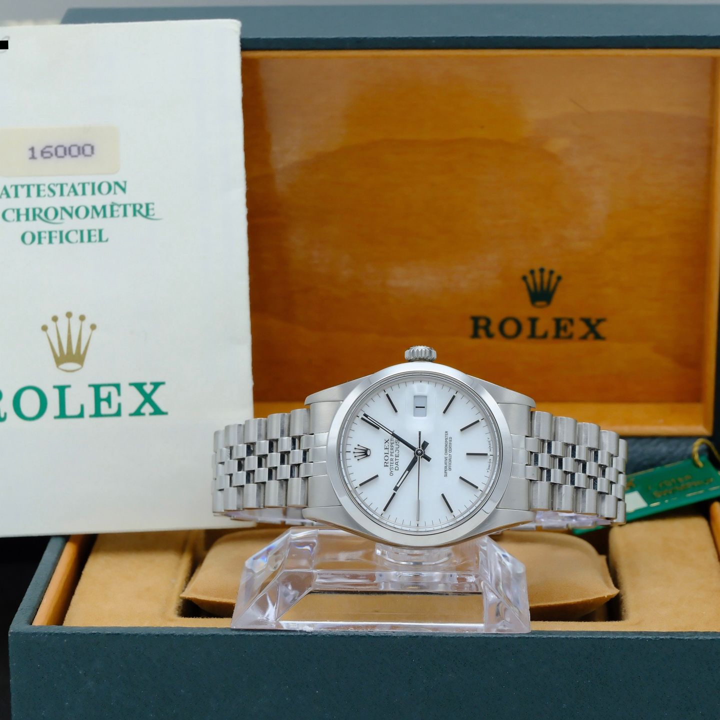 Rolex Datejust 36 16000 (1987) - 36 mm Steel case (3/7)