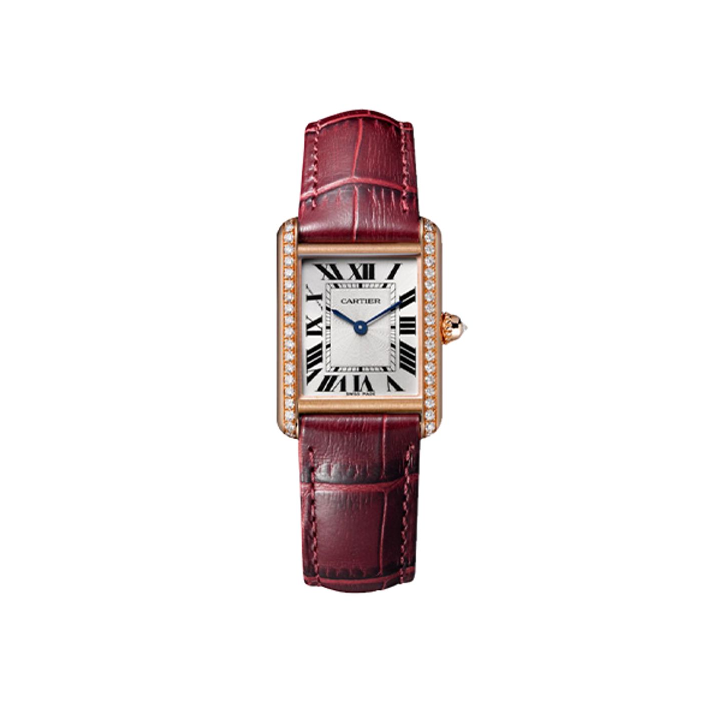 Cartier Tank Louis Cartier WJTA0037 (2025) - Silver dial 22 mm Rose Gold case (1/8)