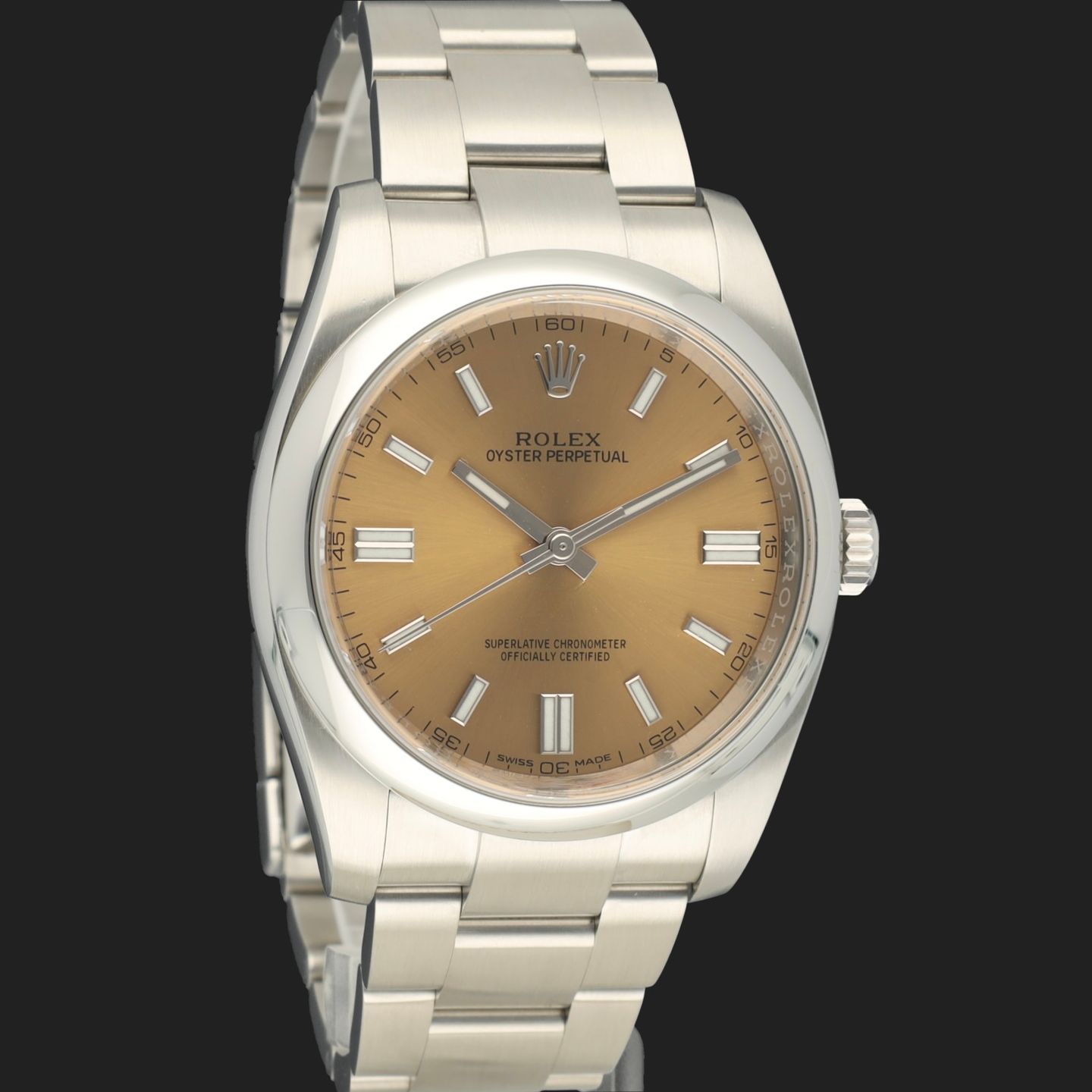 Rolex Oyster Perpetual 36 116000 (2016) - Bronze dial 36 mm Steel case (4/8)
