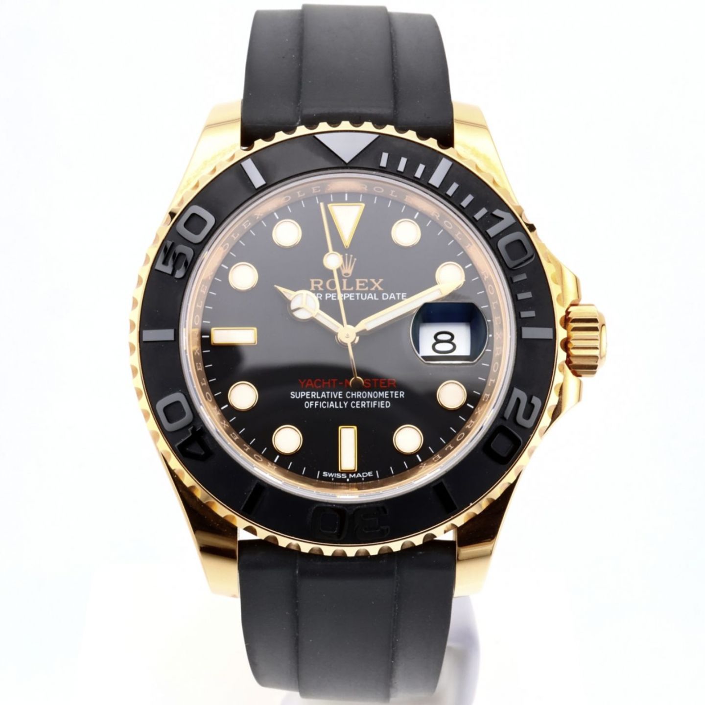 Rolex Yacht-Master 40 116655 (2015) - Zwart wijzerplaat 40mm Roségoud (1/1)