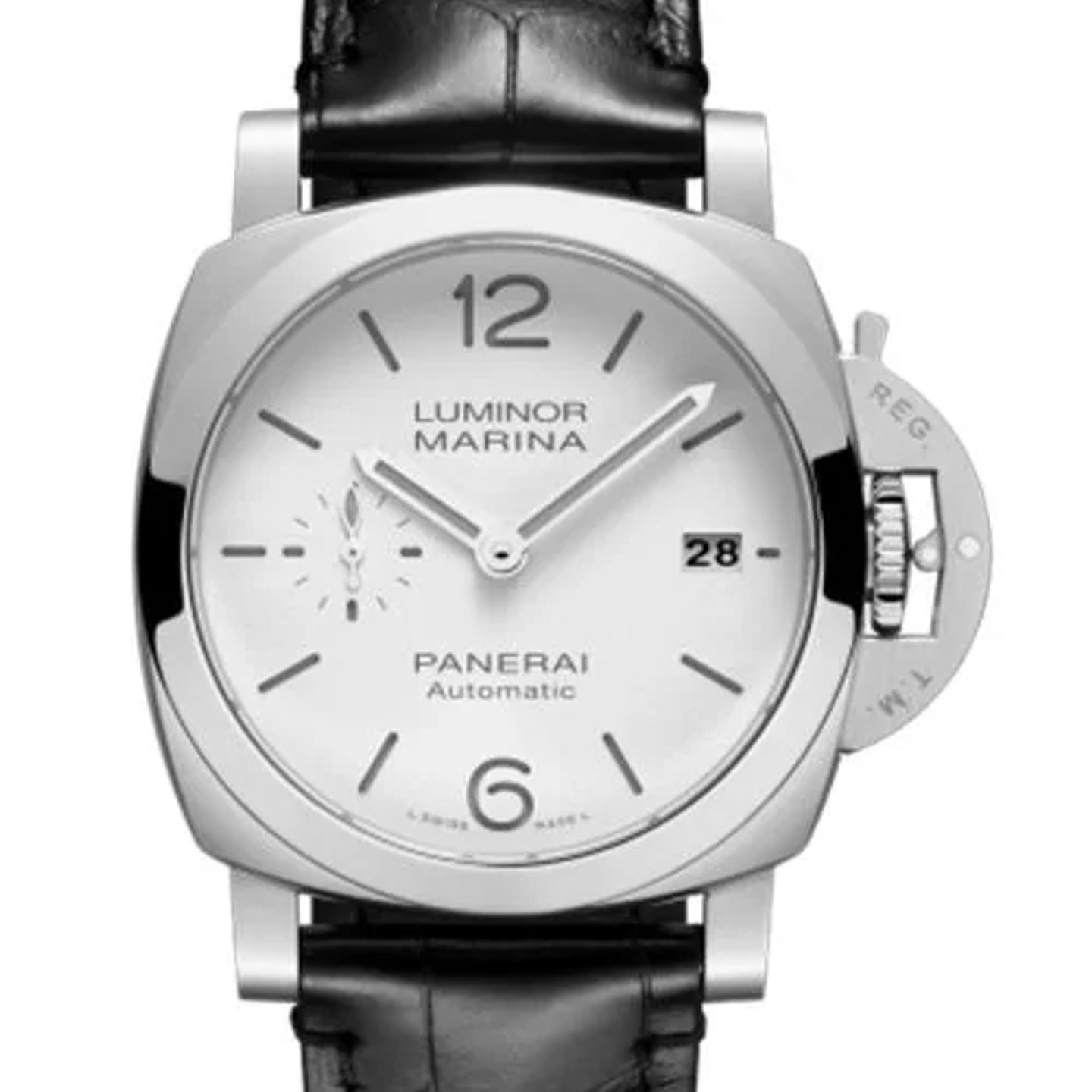 Panerai Luminor Marina PAM01371 (2026) - Wit wijzerplaat 40mm Staal (1/1)
