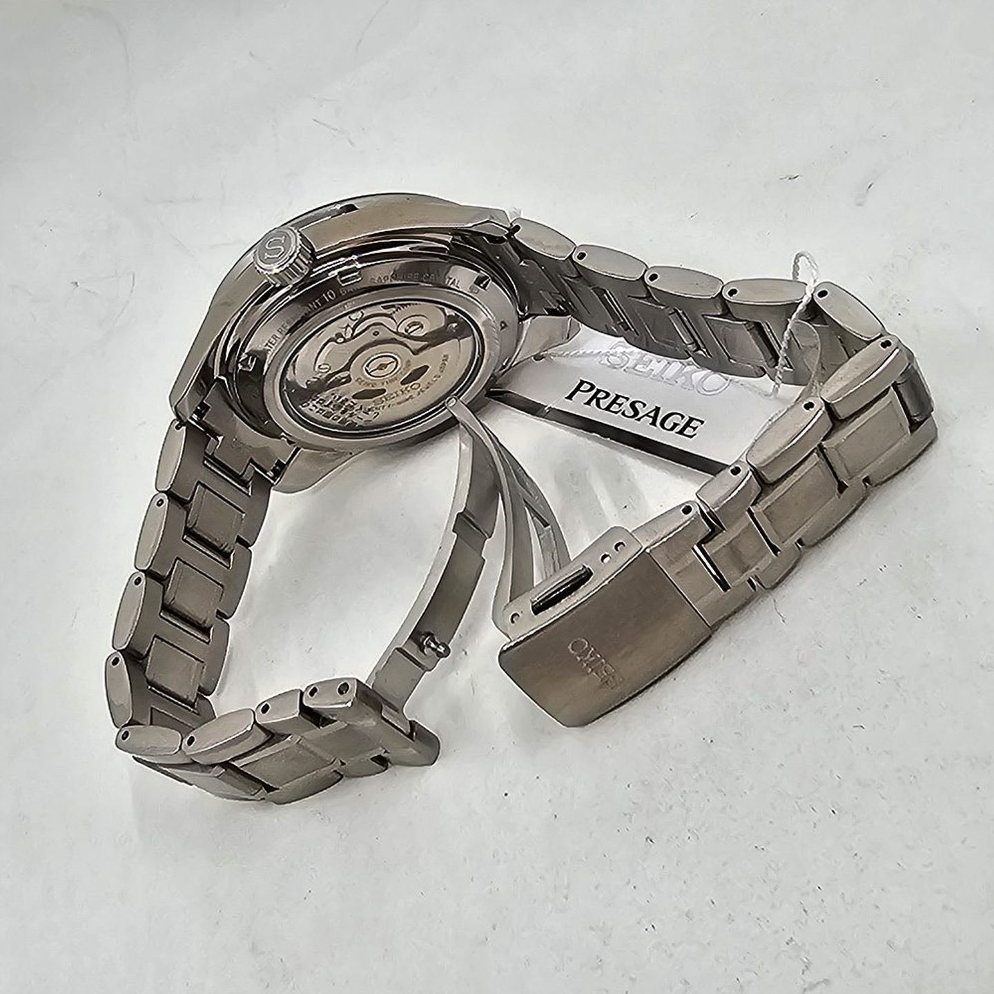 Seiko Presage SPB217J1 (2025) - Blue dial 42 mm Steel case (8/8)