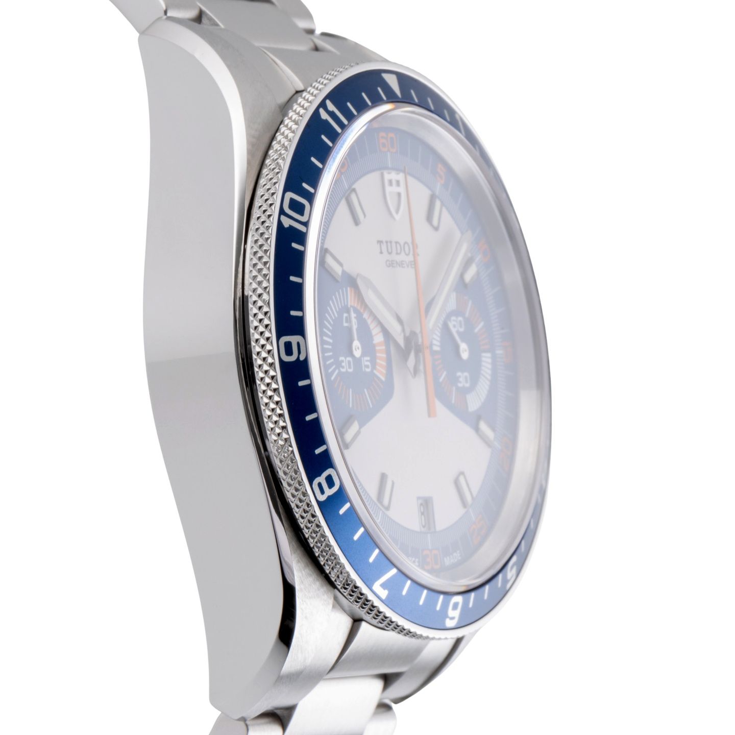 Tudor Heritage Chrono Blue 70330B (Unknown (random serial)) - Multi-colour dial 42 mm Steel case (7/8)