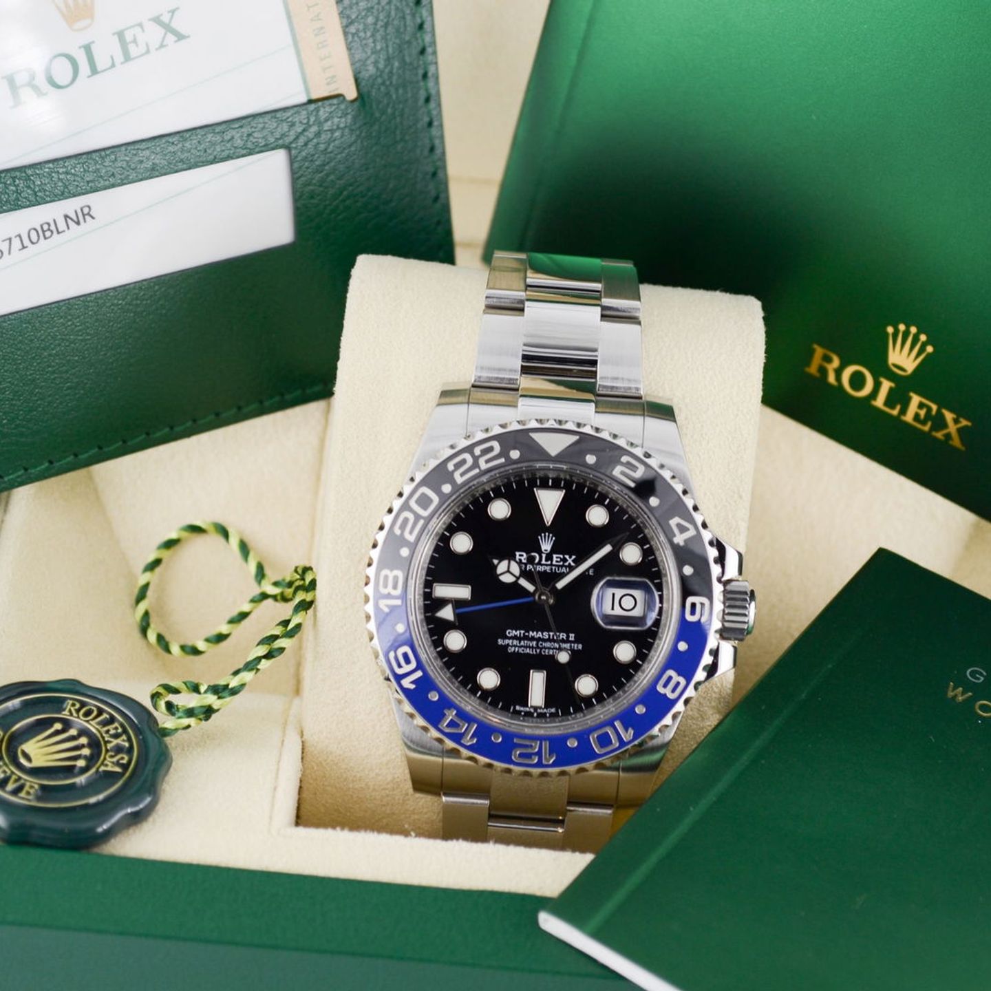 Rolex GMT-Master II 116710BLNR (2017) - Black dial 40 mm Steel case (7/7)