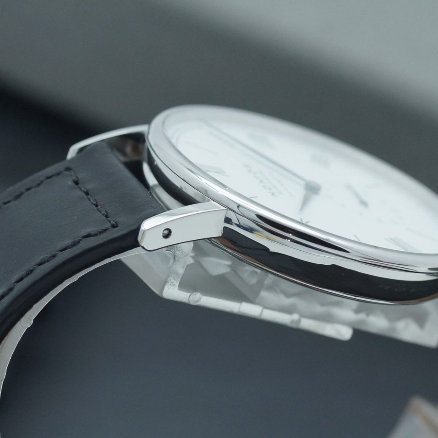 NOMOS Tangente Neomatik 175 (2020) - Zilver wijzerplaat 35mm Staal (7/8)