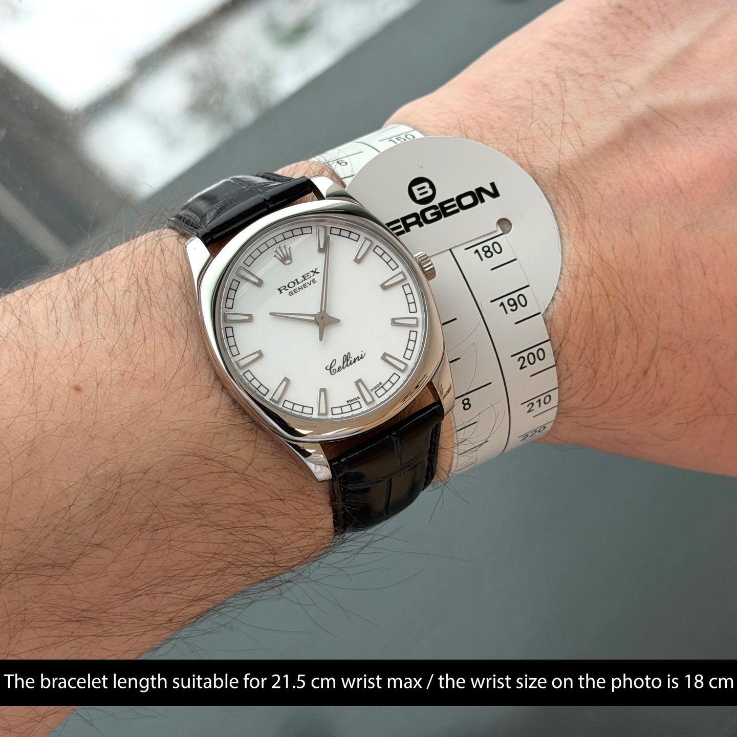 Rolex Cellini Danaos 4243 (2005) - 38 mm White Gold case (2/8)