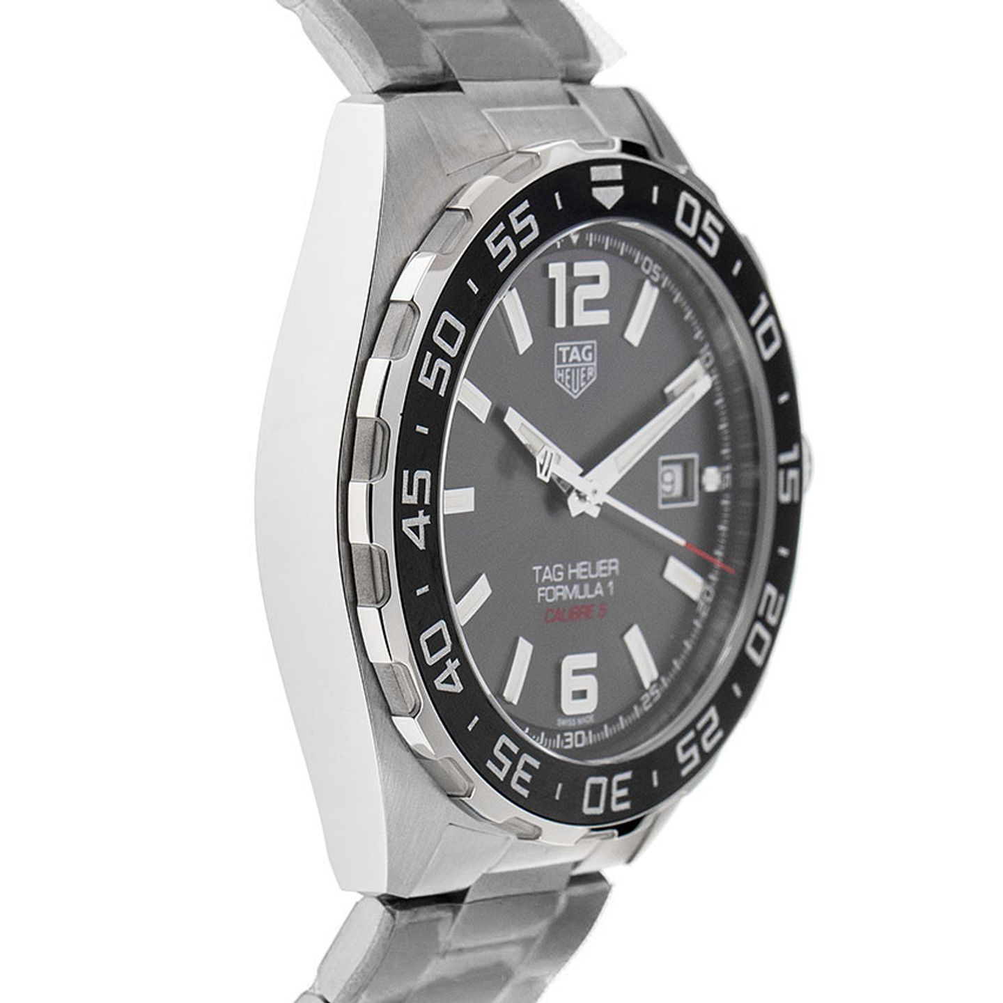 TAG Heuer Formula 1 Calibre 5 WAZ2011.BA0842 (2025) - Grey dial 43 mm Steel case (5/7)
