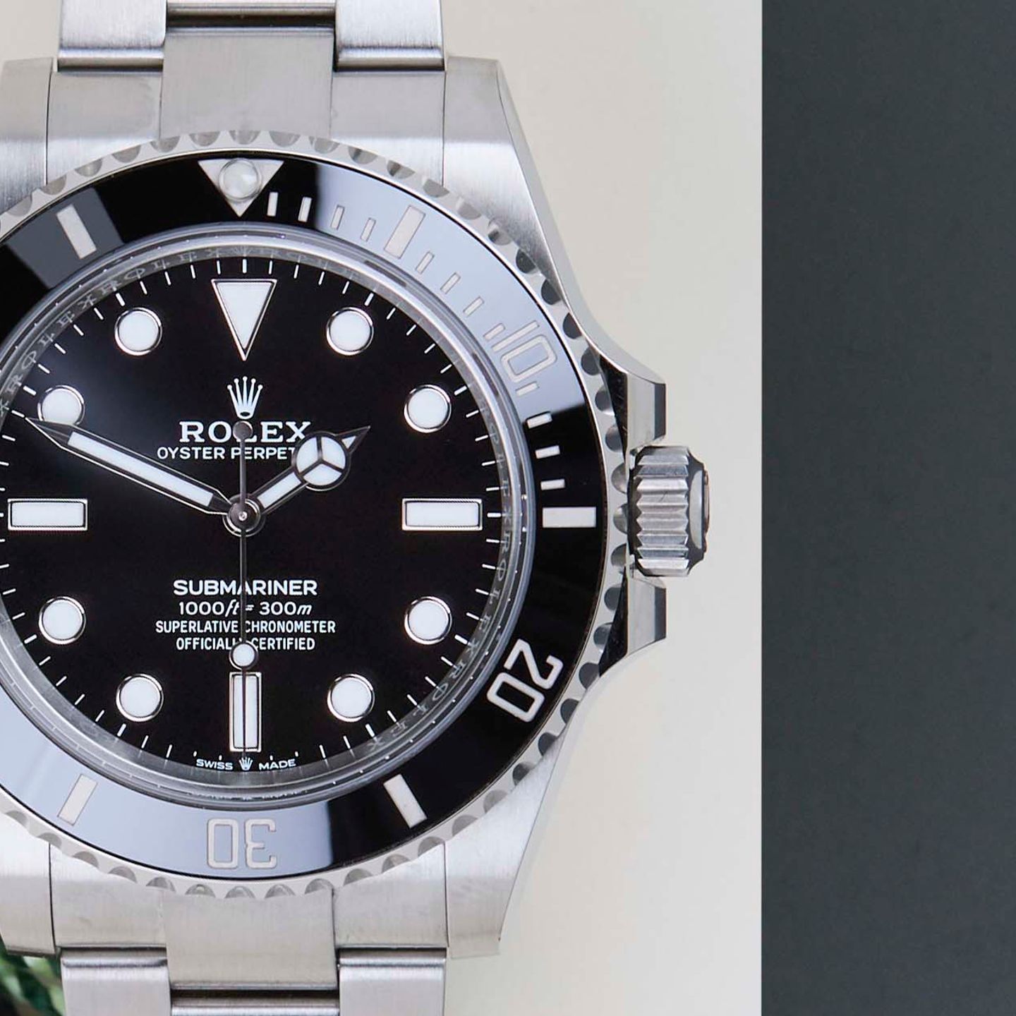 Rolex Submariner No Date 124060 (2025) - Black dial 41 mm Steel case (5/8)