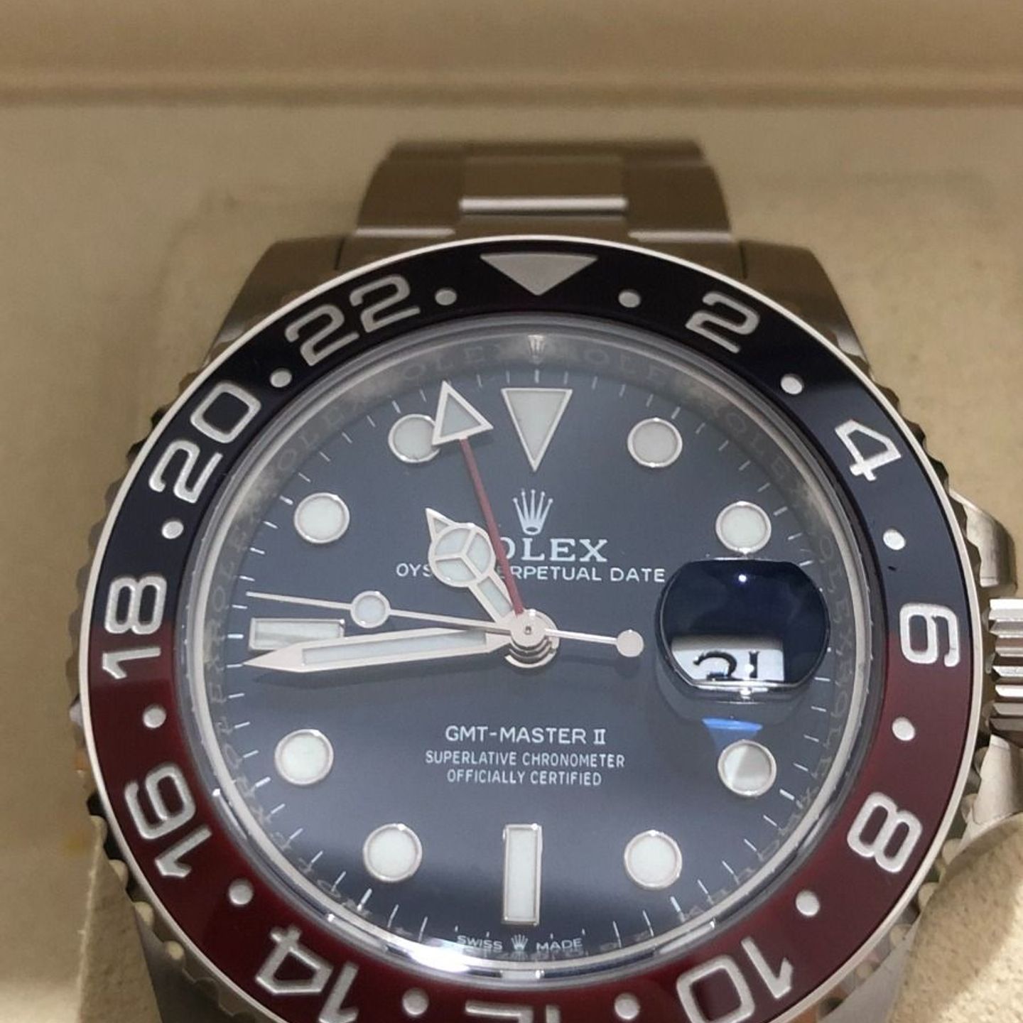 Rolex GMT-Master II 126719BLRO (2021) - Blauw wijzerplaat 40mm Witgoud (4/8)