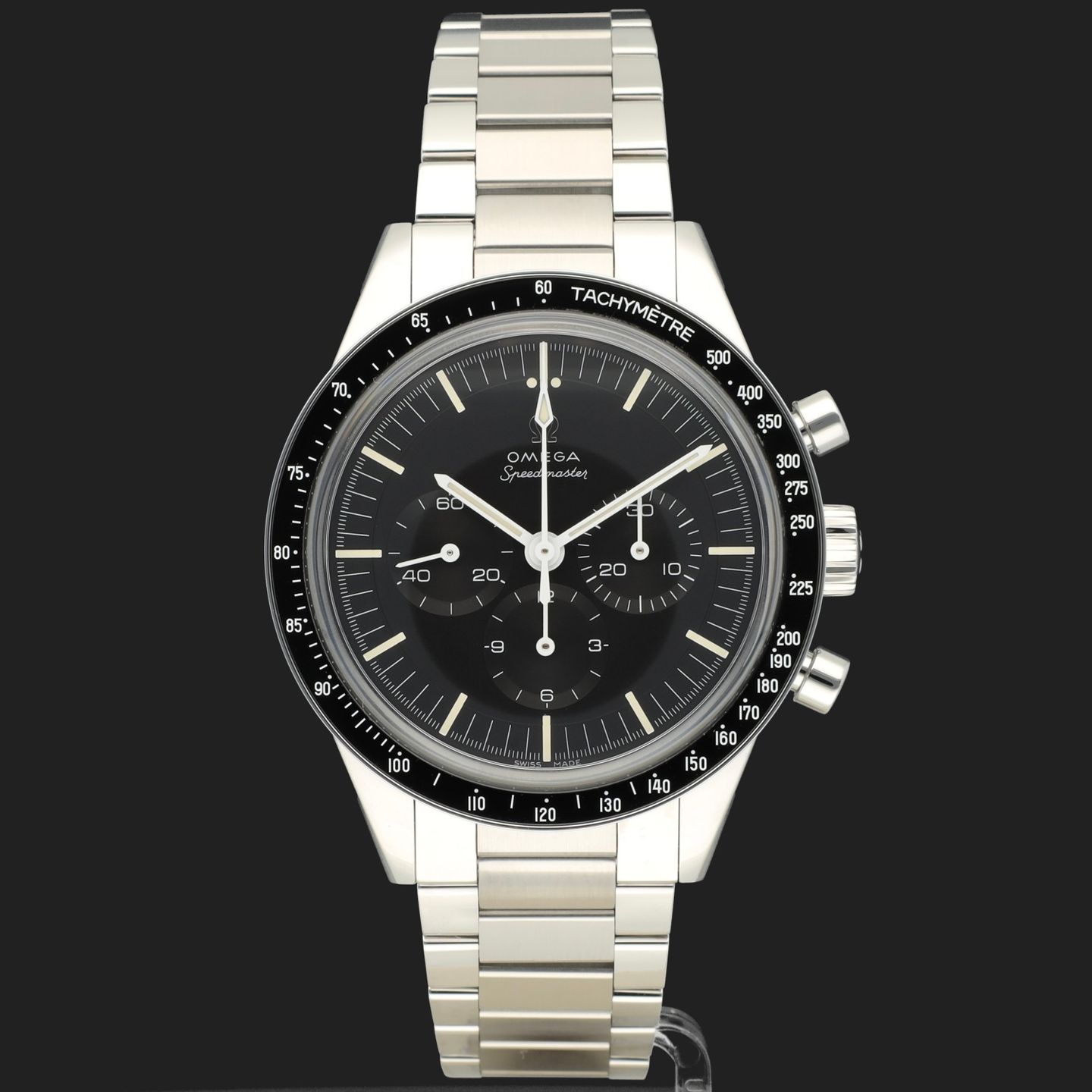 Omega Speedmaster Professional Moonwatch 311.30.40.30.01.001 (2022) - Black dial 40 mm Steel case (3/8)