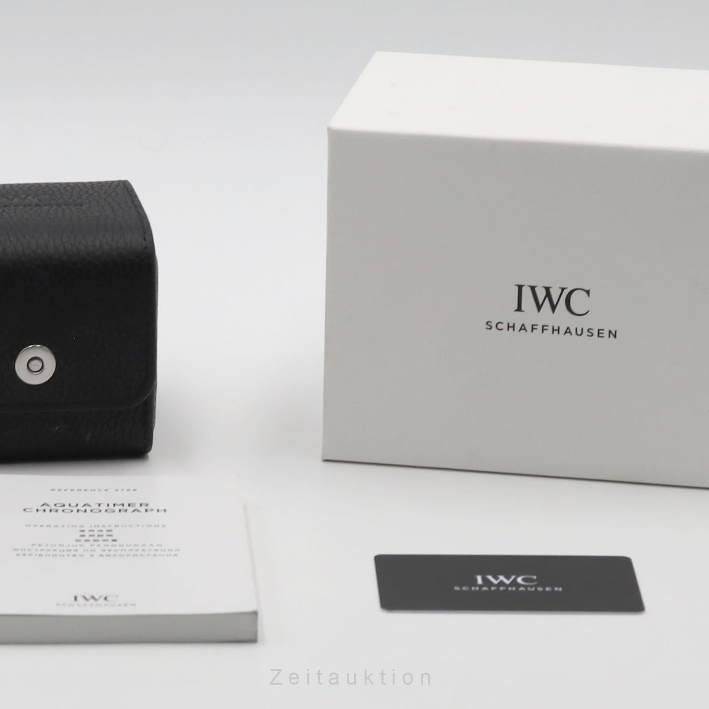 IWC Portuguese Chronograph IW371606 (Unknown (random serial)) - Blue dial 41 mm Steel case (7/8)
