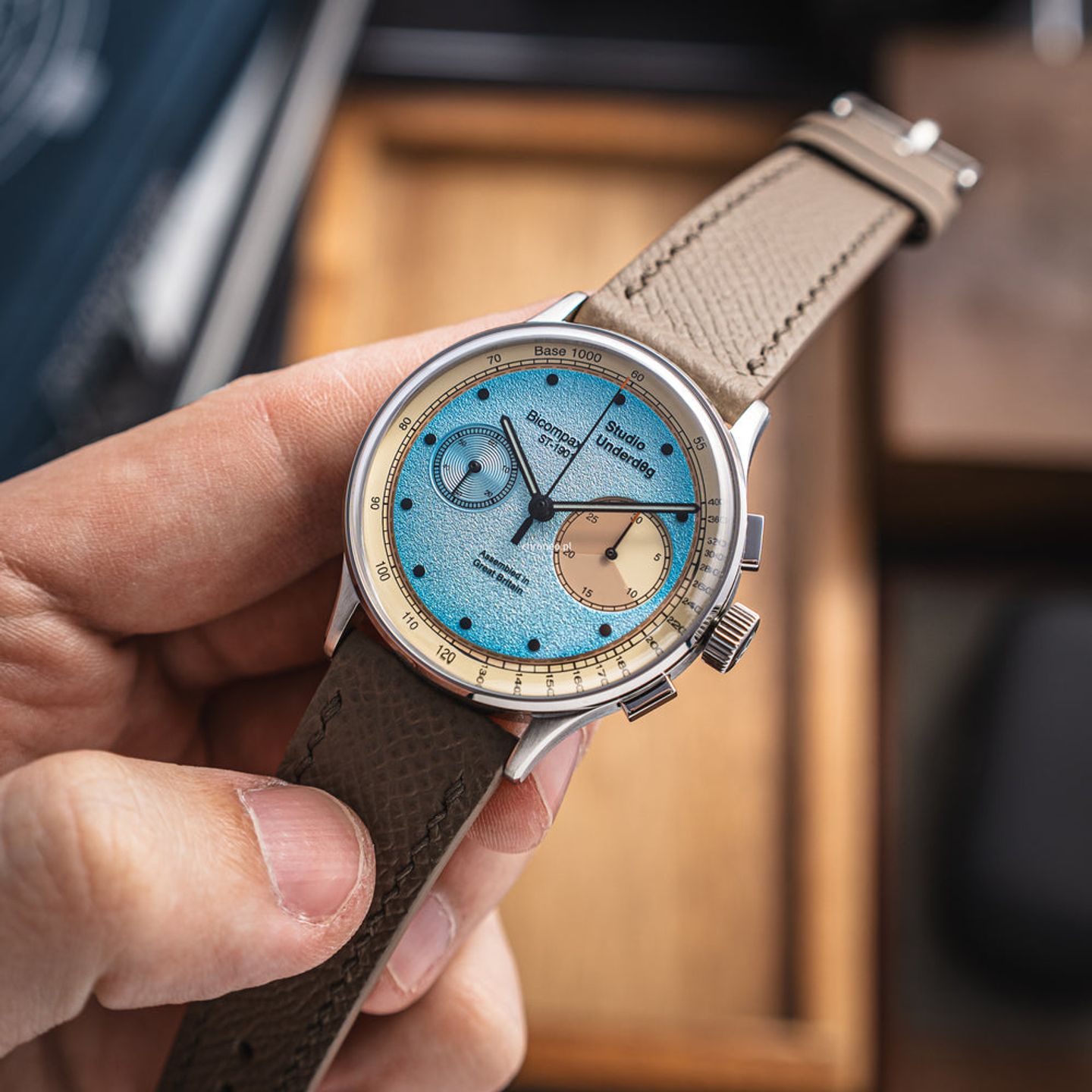 Studio Underdog Desert Sky Desert Sky (Gen3) (2025) - Blauw wijzerplaat 38mm Staal (4/8)