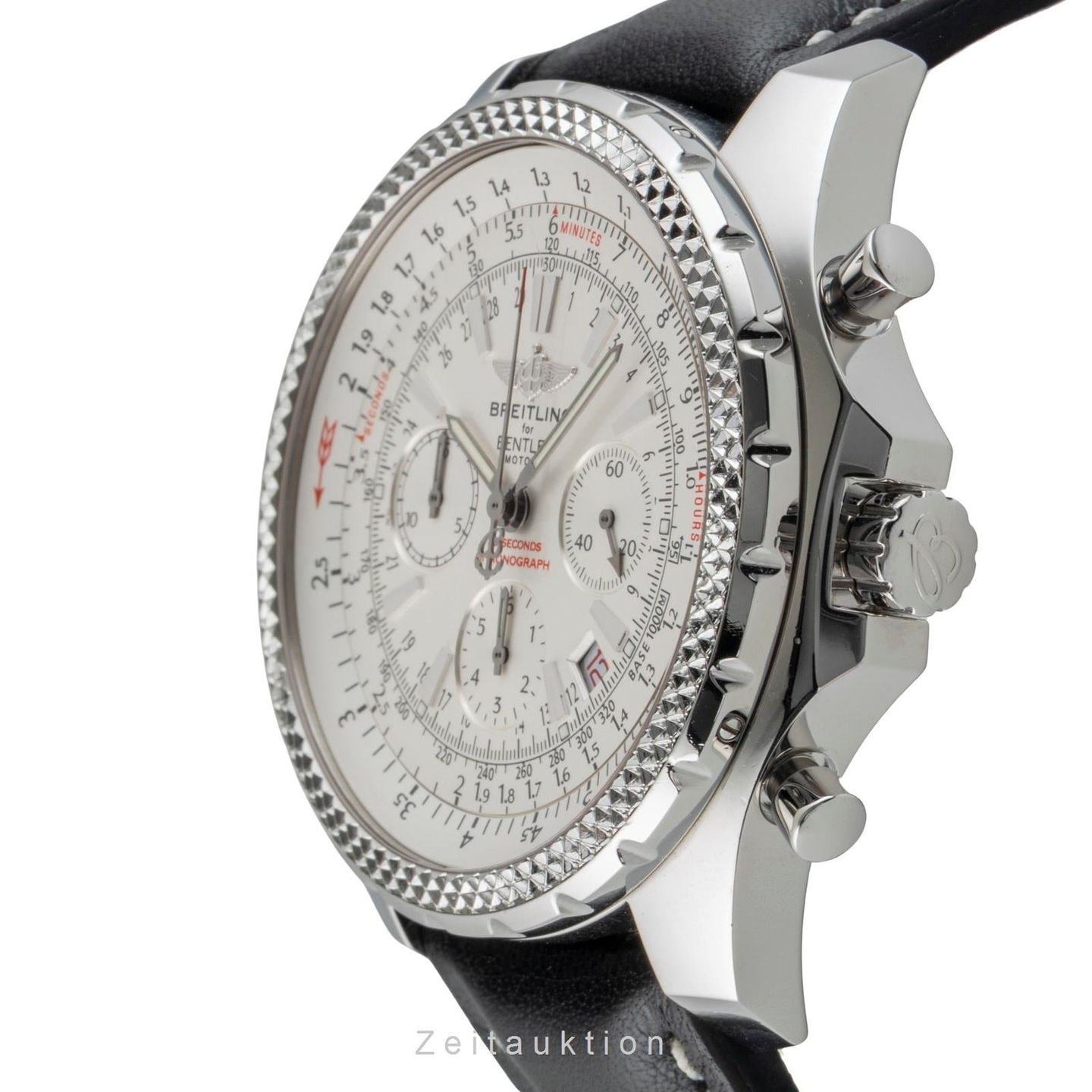 Breitling Bentley Motors A25362 (2003) - Zilver wijzerplaat 49mm Staal (5/8)