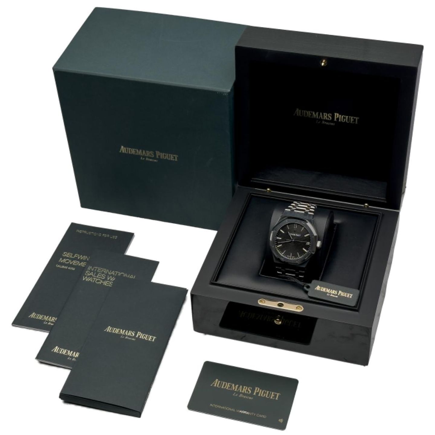 Audemars Piguet Royal Oak 15500ST.OO.1220ST.03 (2020) - Black dial 41 mm Steel case (8/8)