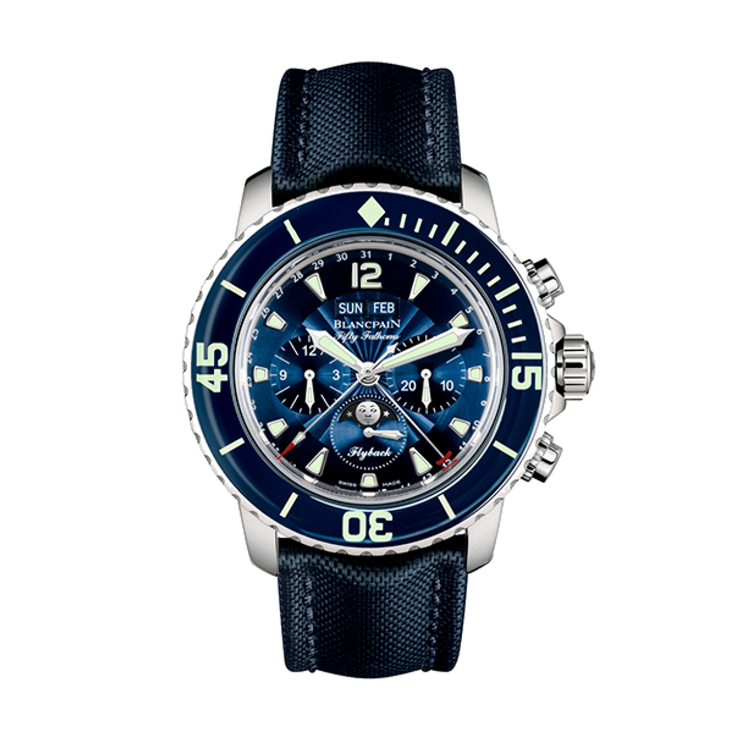 Blancpain Fifty Fathoms 5066F-1140-52B (2026) - Blue dial 46 mm Steel case (1/1)