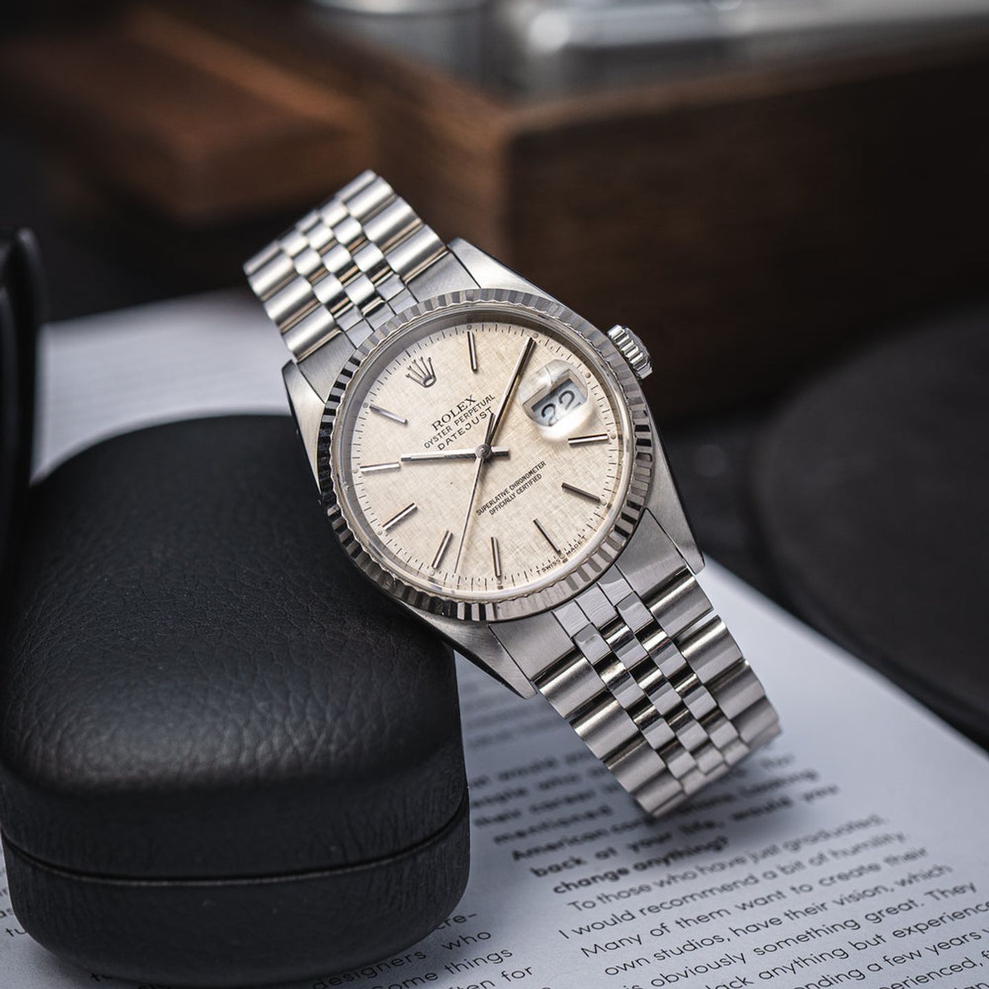 Rolex Datejust 36 16234 (1991) - 36 mm Steel case (1/8)