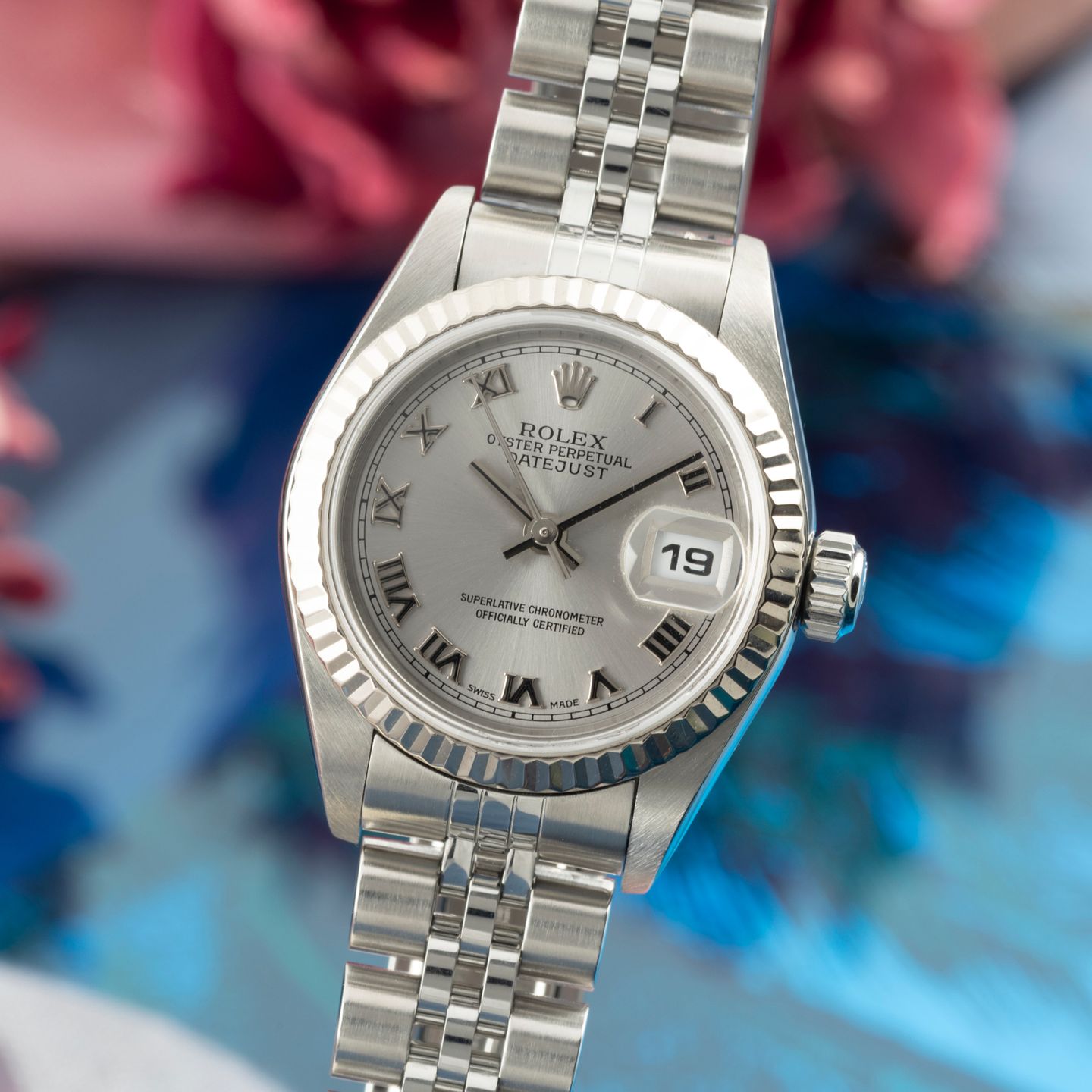 Rolex Lady-Datejust 79174 (Onbekend (willekeurig serienummer)) - 26mm Staal (3/8)