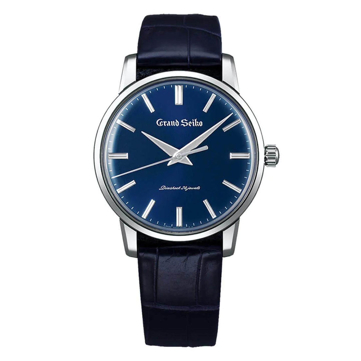 Grand Seiko Elegance Collection SBGW259G (2024) - Blue dial 38 mm Titanium case (3/3)