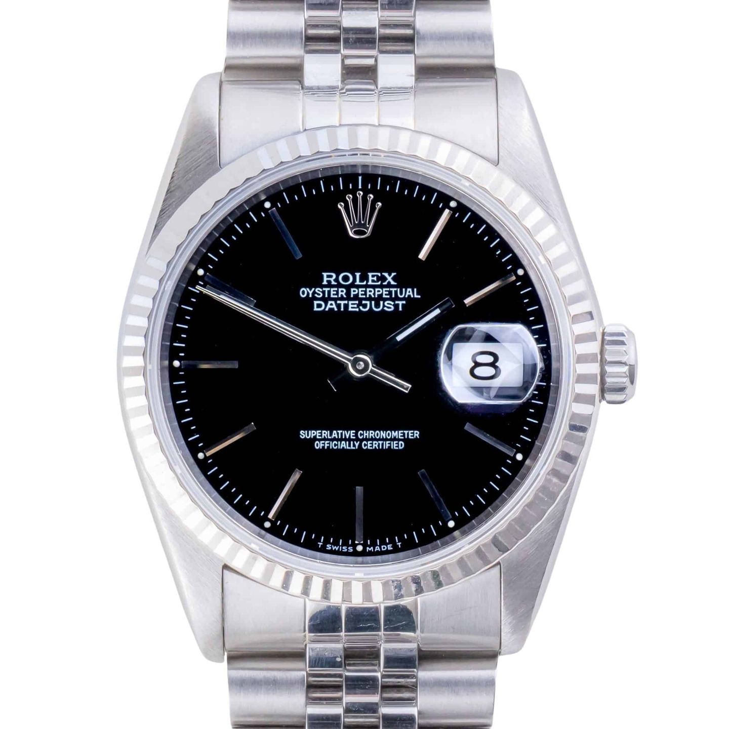 Rolex Datejust 36 16234 (1988) - 36 mm Steel case (3/8)