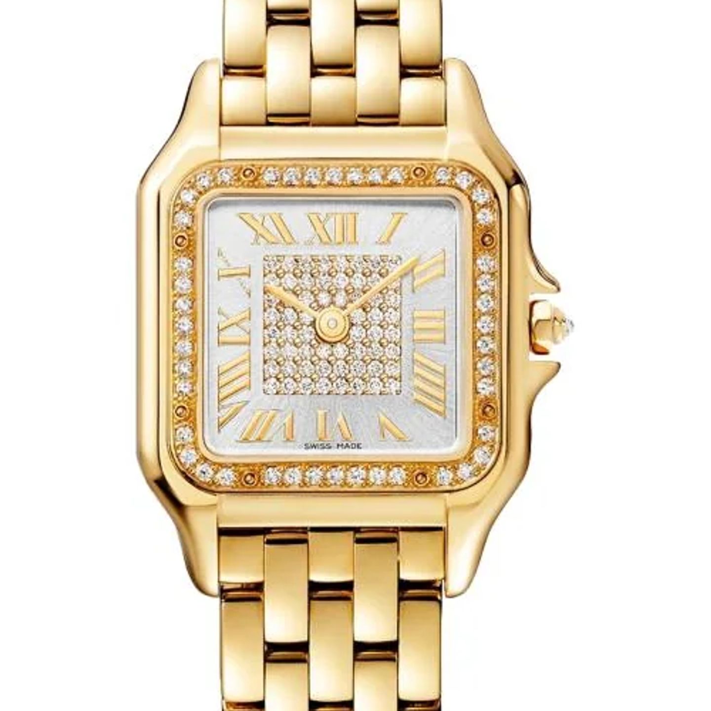 Cartier Panthère WJPN0079 (2026) - Zilver wijzerplaat 27mm Geelgoud (1/1)