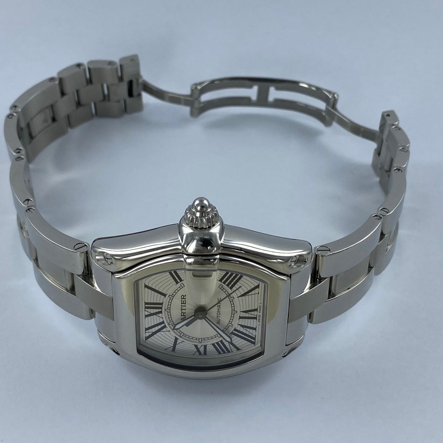Cartier Roadster 2510 (Unknown (random serial)) - 37 mm Steel case (2/6)