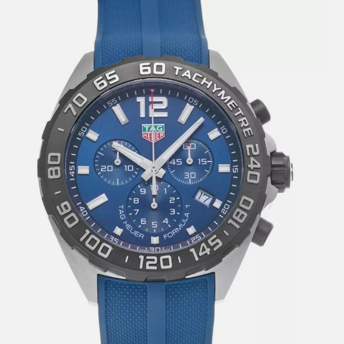 TAG Heuer Formula 1 Quartz CAZ101AV.FT8077 (2025) - Blauw wijzerplaat 43mm Staal (1/1)