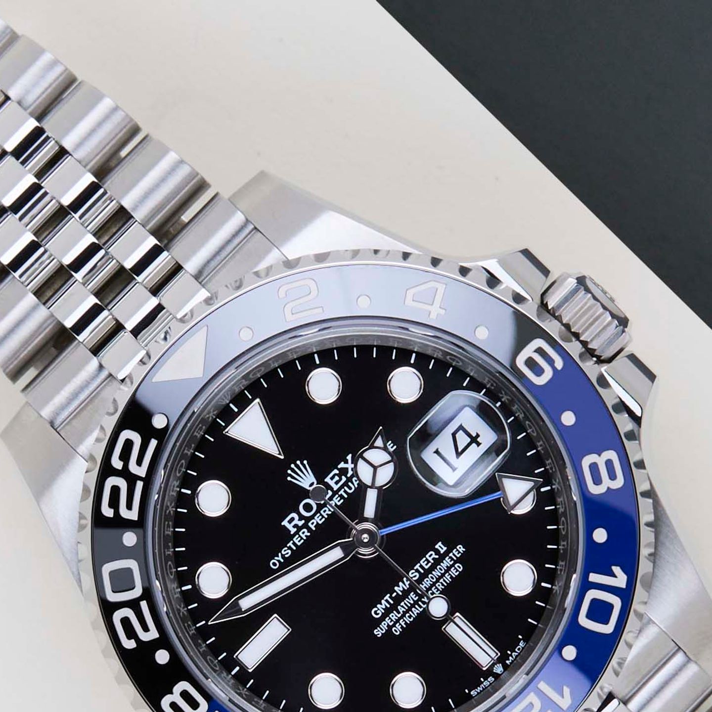 Rolex GMT-Master II 126710BLNR (2026) - Zwart wijzerplaat 40mm Staal (3/8)