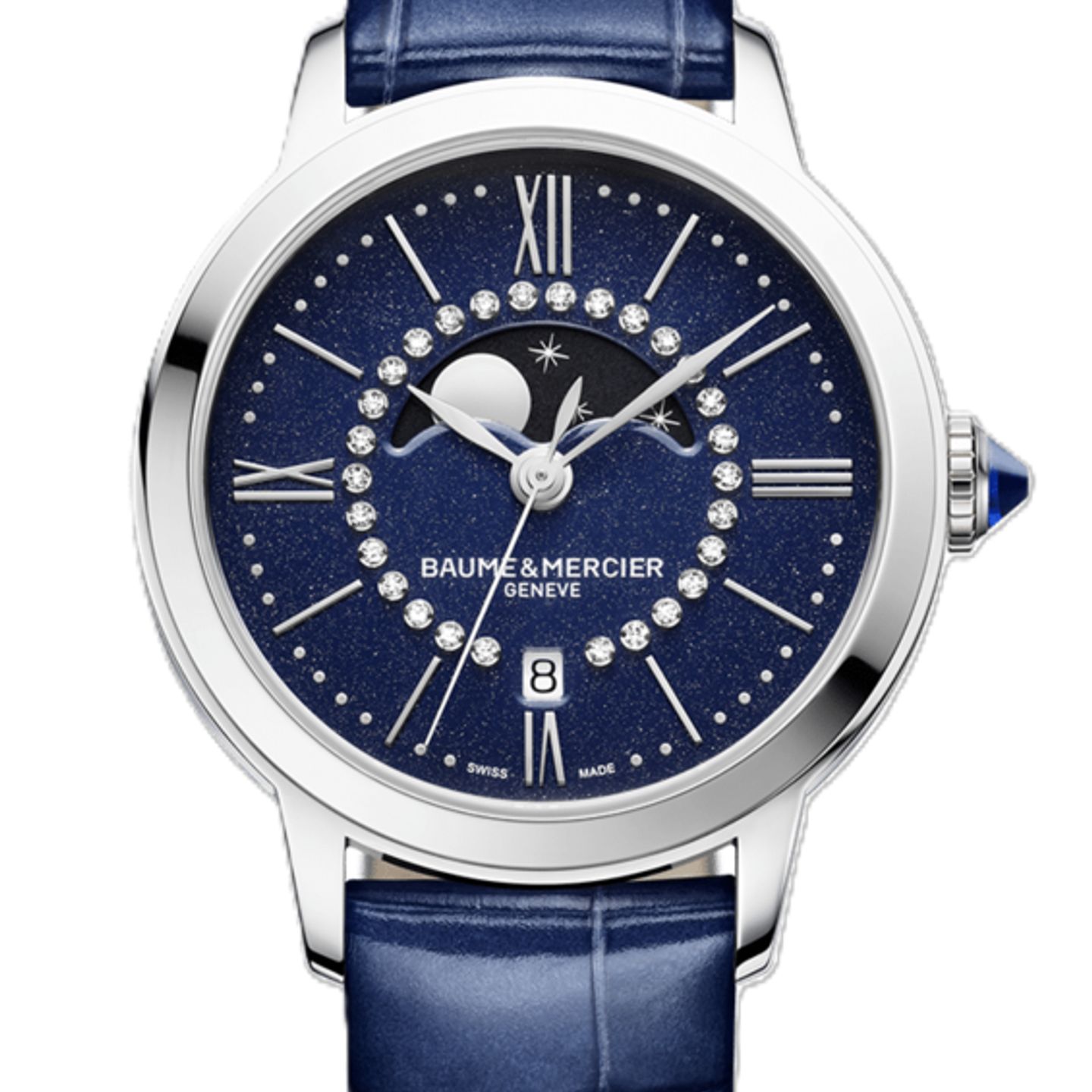 Baume & Mercier Classima M0A10804 (2025) - Blauw wijzerplaat 31mm Staal (1/1)