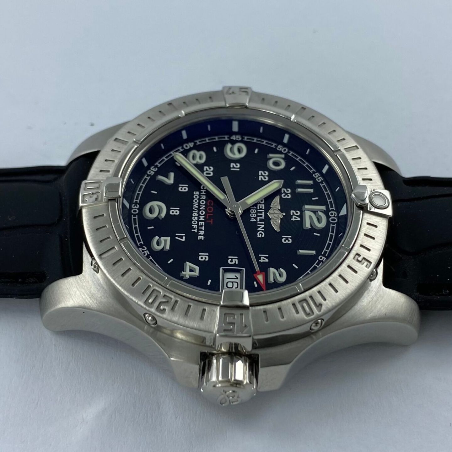 Breitling Colt Quartz A74380 (2007) - 41mm Staal (3/8)