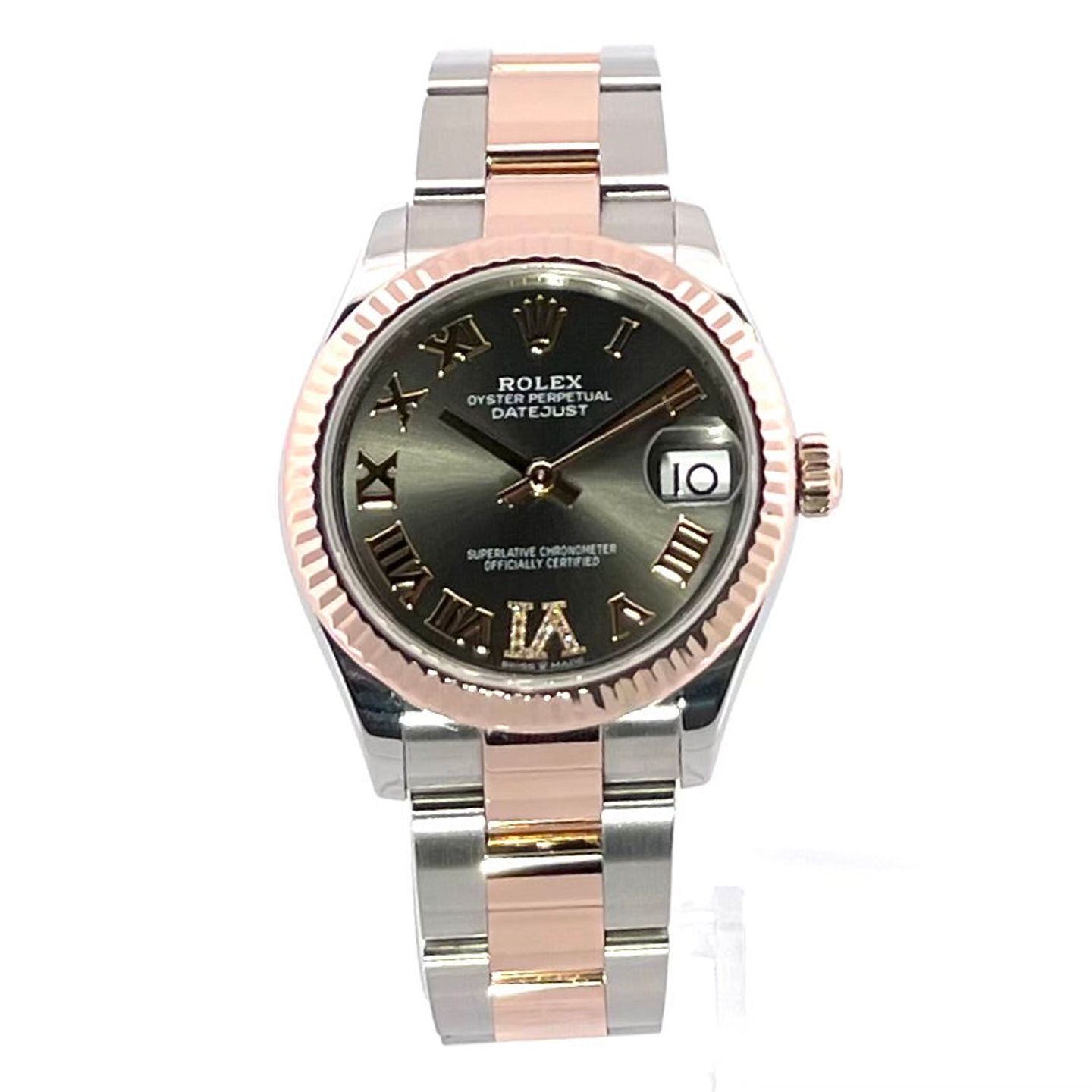 Rolex Datejust 31 278271 (2021) - Grijs wijzerplaat 31mm Staal (1/7)