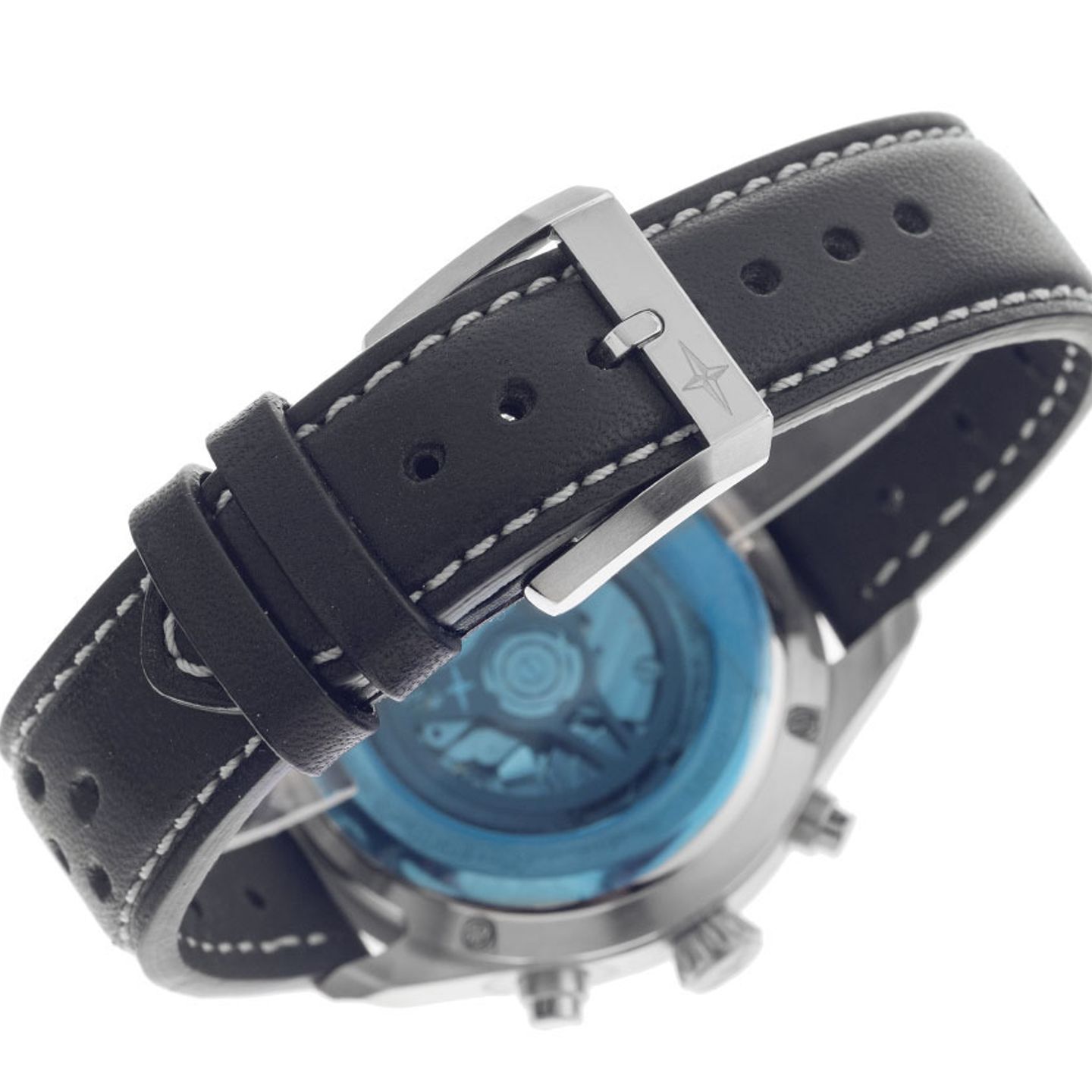 Davosa Unknown 161.536.45 (Unknown (random serial)) - Blue dial 42 mm Steel case (6/6)