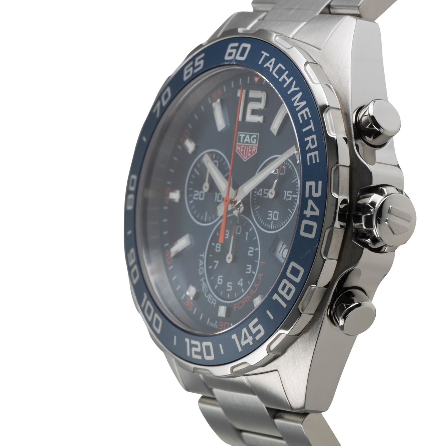 TAG Heuer Formula 1 Quartz CAZ1014.BA0842 (Onbekend (willekeurig serienummer)) - Blauw wijzerplaat 43mm Staal (6/8)