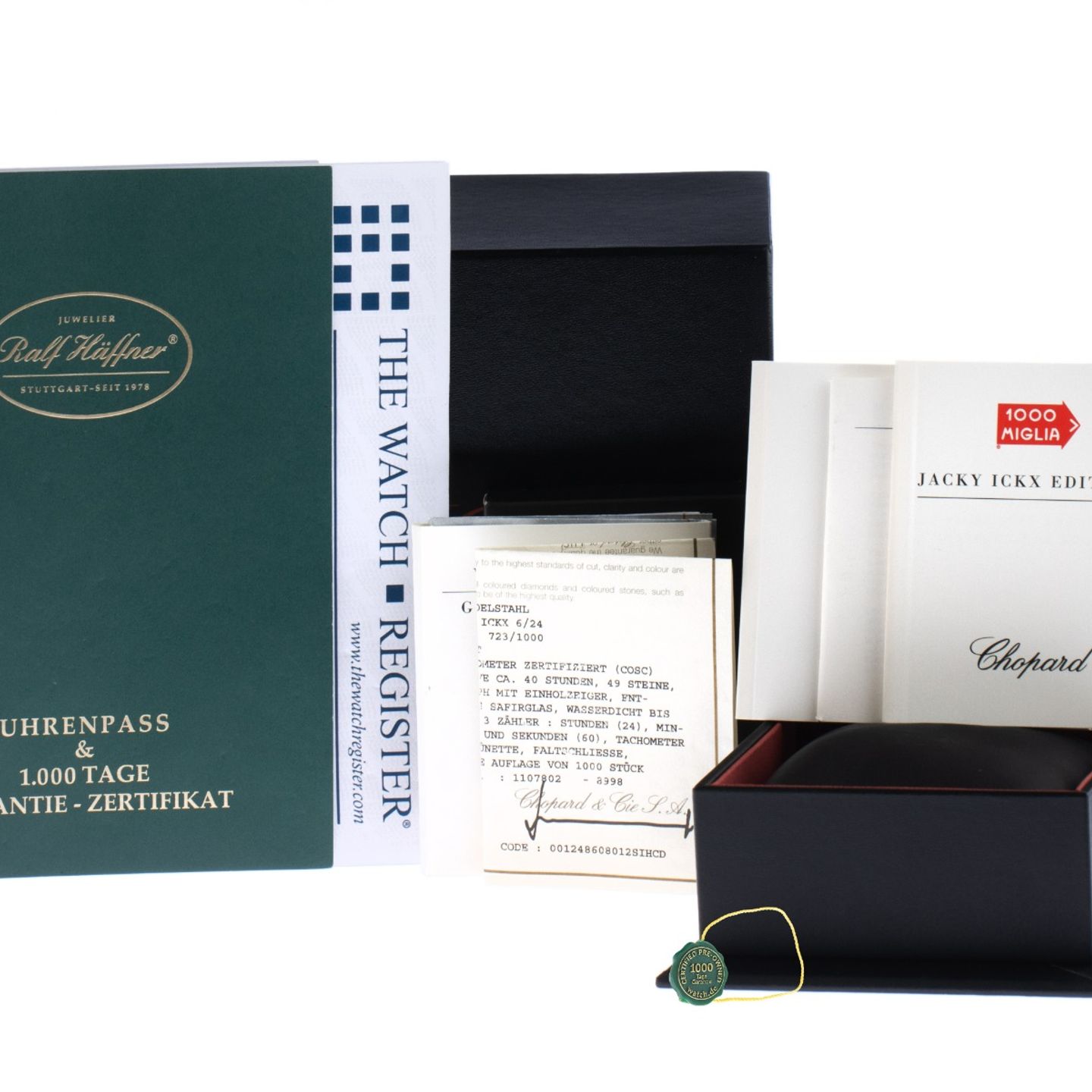 Chopard Mille Miglia 16/8998 (2006) - Black dial 42 mm Steel case (2/7)