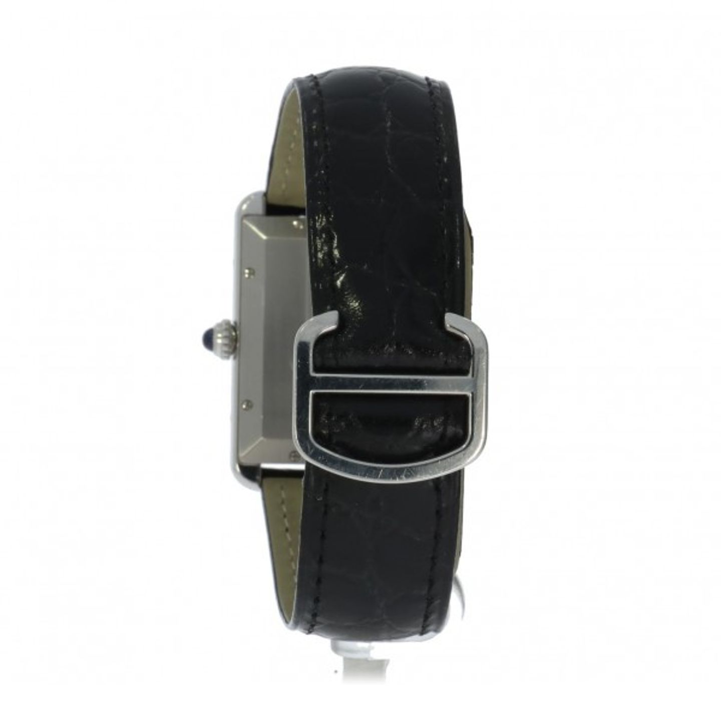 Cartier Tank Solo WSTA0029 (2019) - Wit wijzerplaat 31mm Staal (4/5)