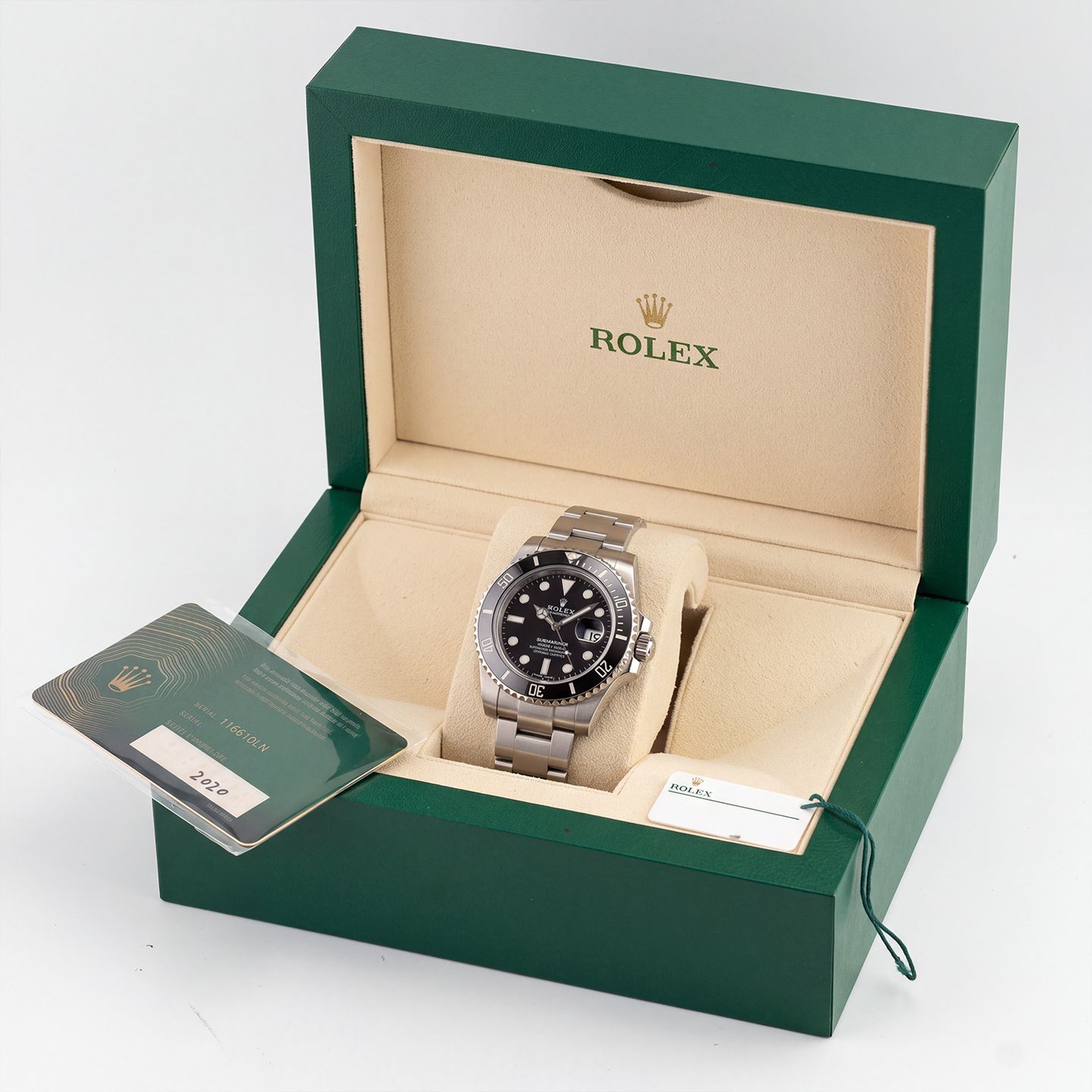Rolex Submariner Date 116610LN (2020) - Black dial 40 mm Steel case (4/4)