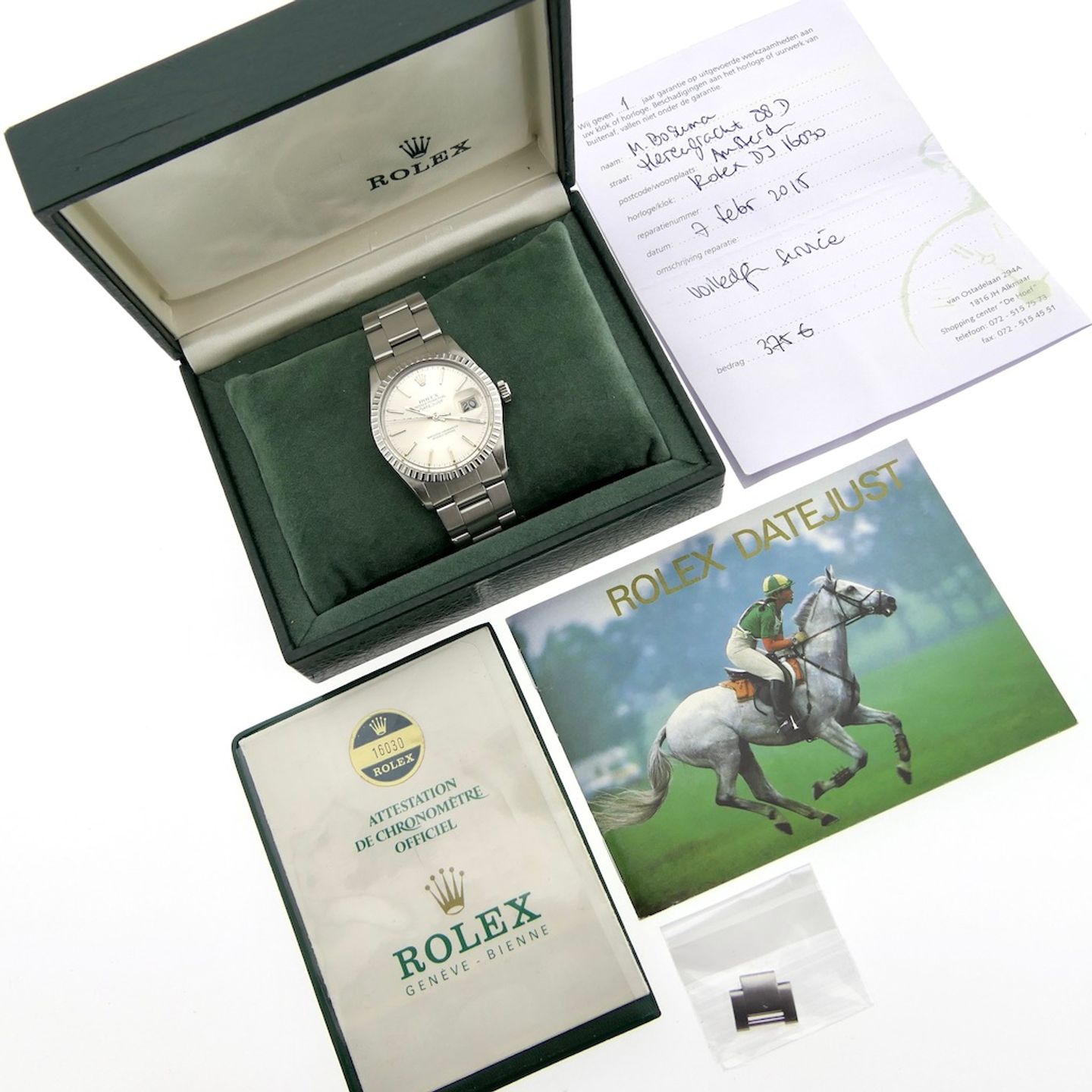 Rolex Datejust 36 16030 (1984) - Silver dial 36 mm Steel case (4/8)