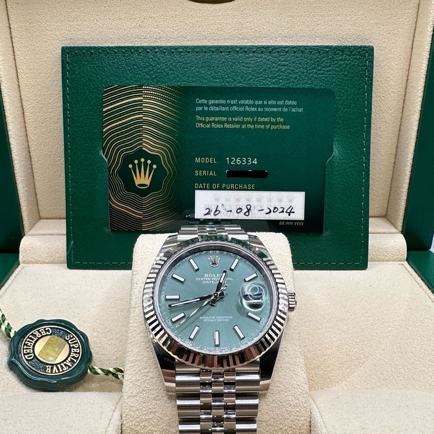 Rolex Datejust 41 126334 (2024) - 41 mm Steel case (2/6)