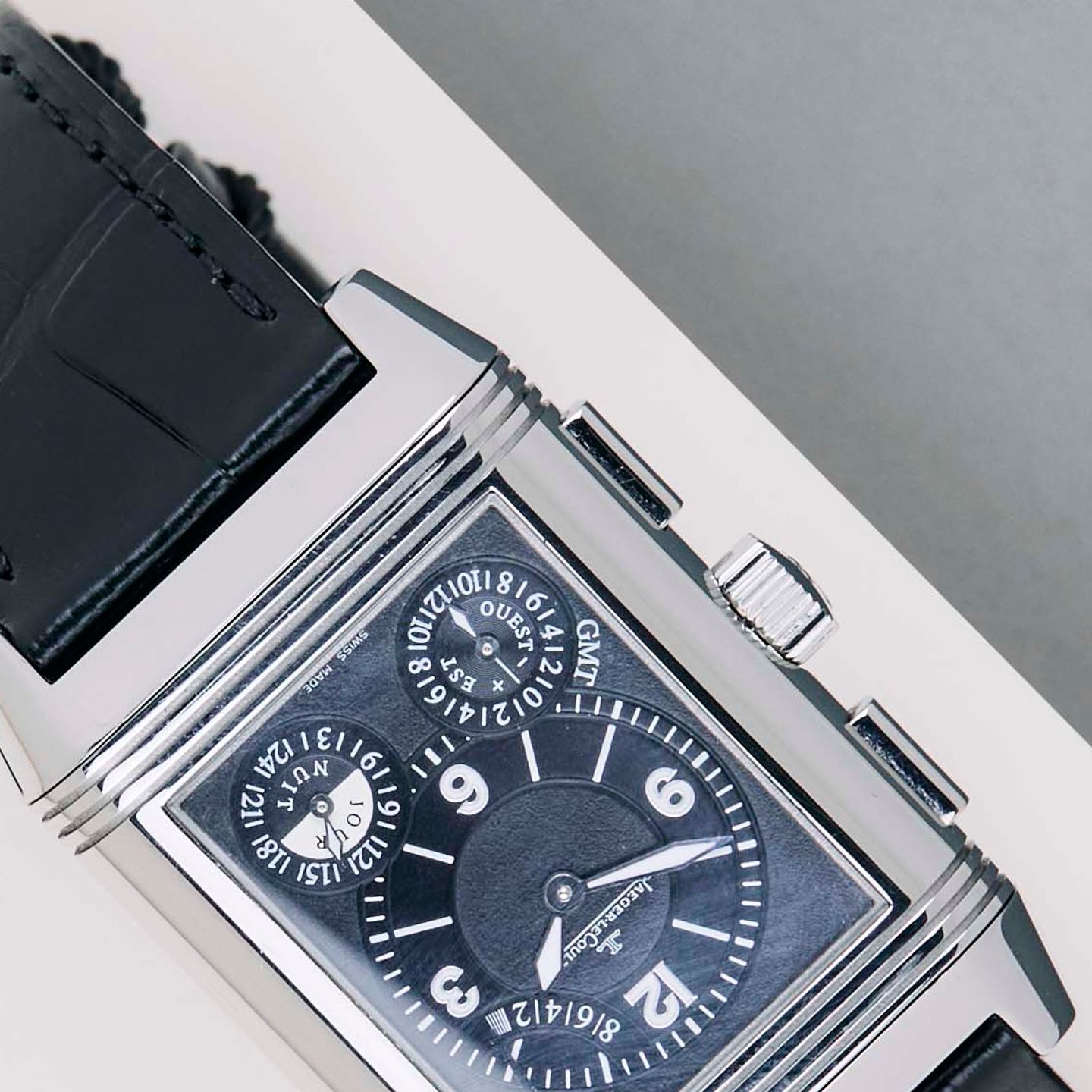 Jaeger-LeCoultre Grande Reverso Q3028420 (2009) - Silver dial 46 mm Steel case (7/8)