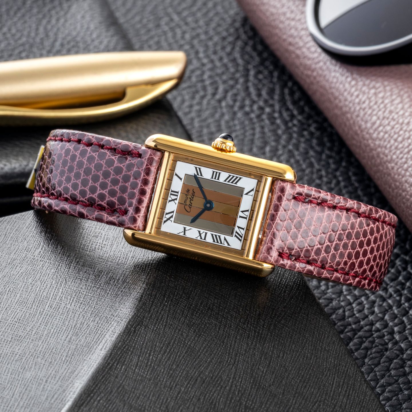 Cartier Tank Vermeil 5057001 (1990) - 20 mm (2/8)